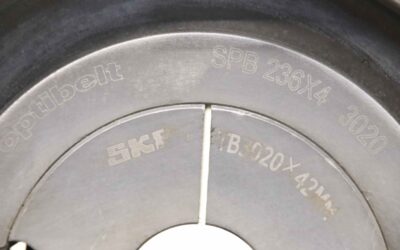 Keilriemenscheibe 4-rillig von Optibelt SKF - SPB 236-4 (17 mm) – Bild 6