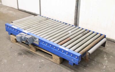 Rollenbahn angetrieben 6,8 m/min von unbekannt - 3.50.4.5 KS 1800 x 830 mm