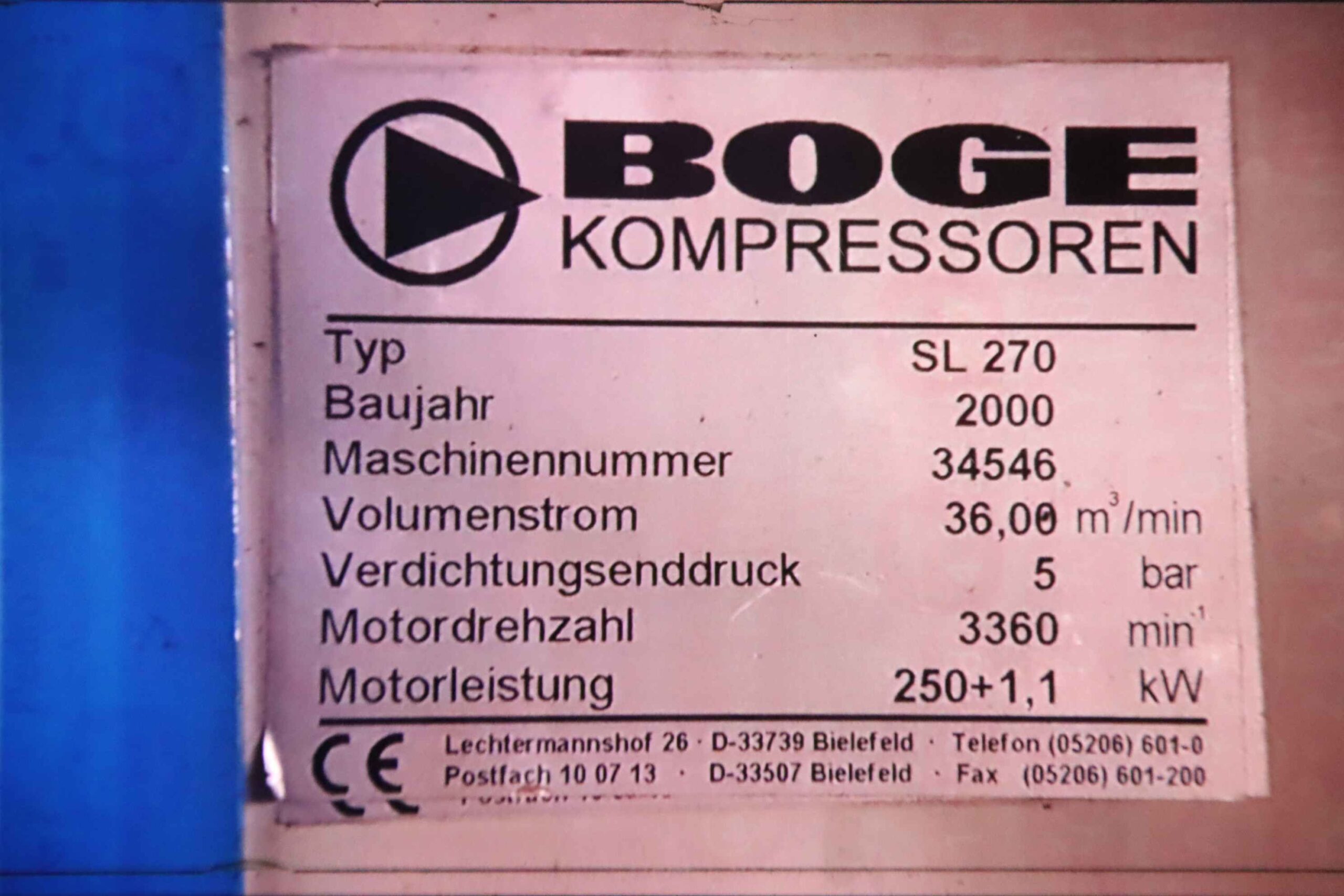 Schraubenblock Schraubenkompressor von Boge - BS 430 SL 270 – Bild 13