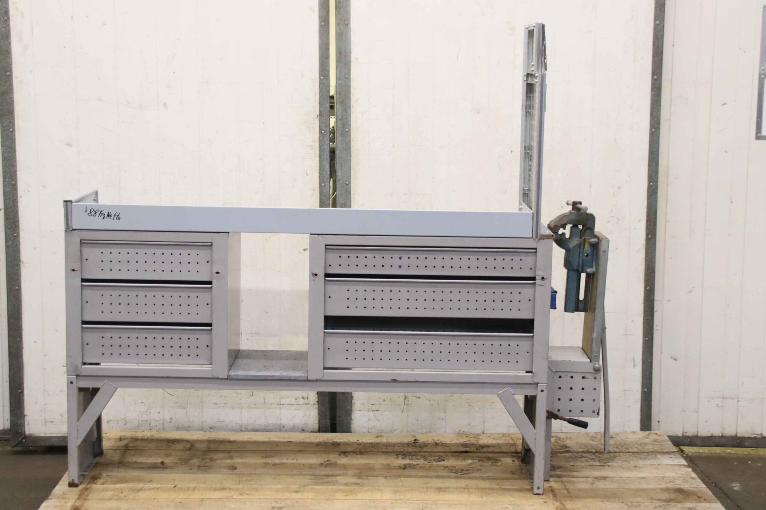 Fahrzeugregal von Sortimo - mit Schraubstock / 6 Schubladen – Bild 13