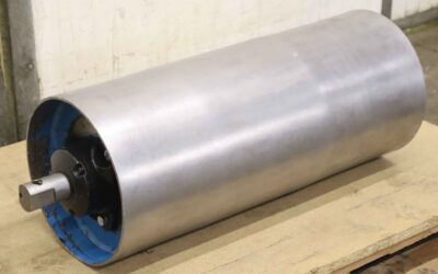 Alternative view of Umlenkrolle Förderband von unbekannt - Ø 313 x 750 mm