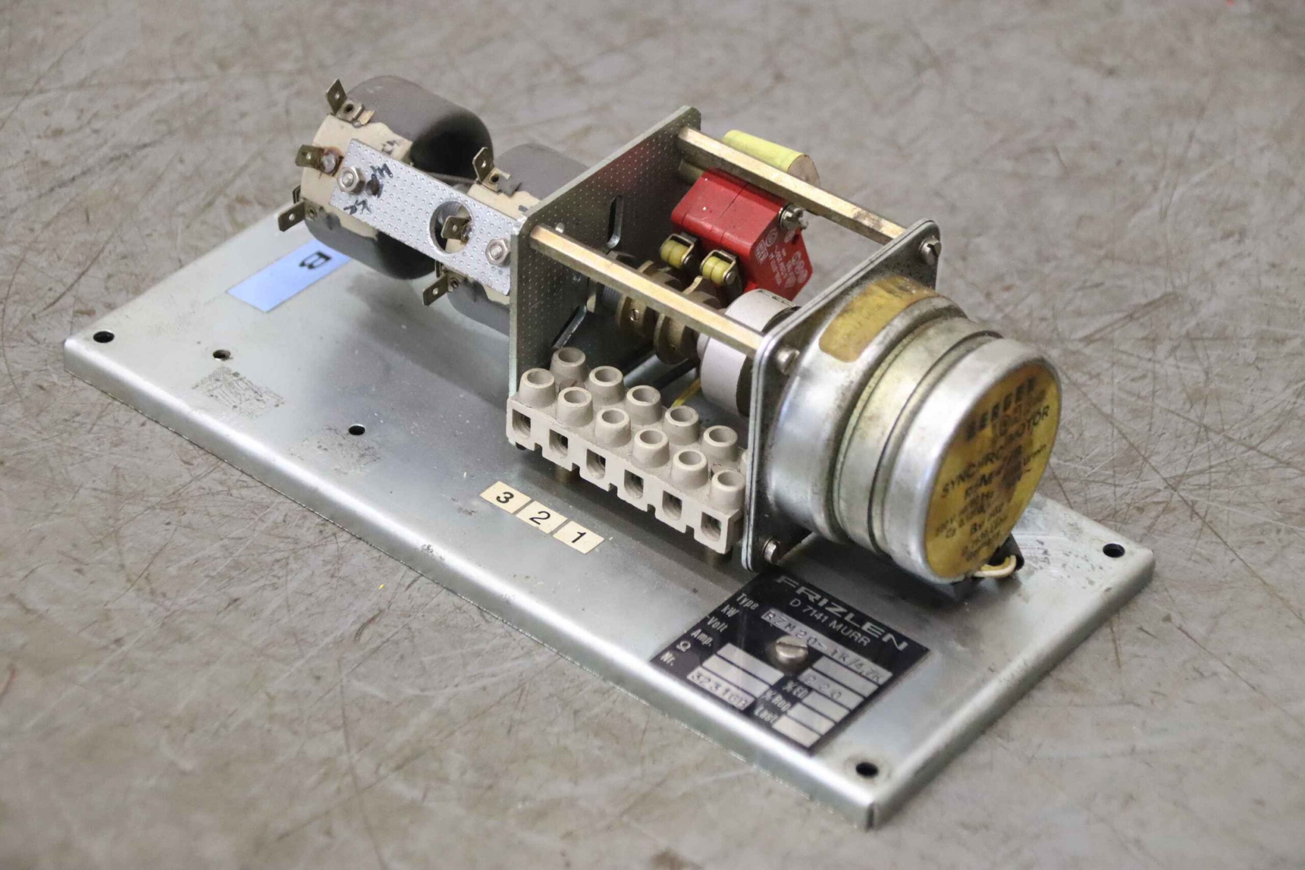 Leistungswiderstand von Frizlen Berger Lahr - RZM20-1K/4,7K RSM 47/8