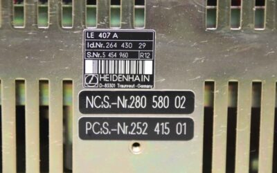 Logigeinheit CNC Steuerung von Heidenhain Mikron - LE 407 A 236 484 10 – Bild 4