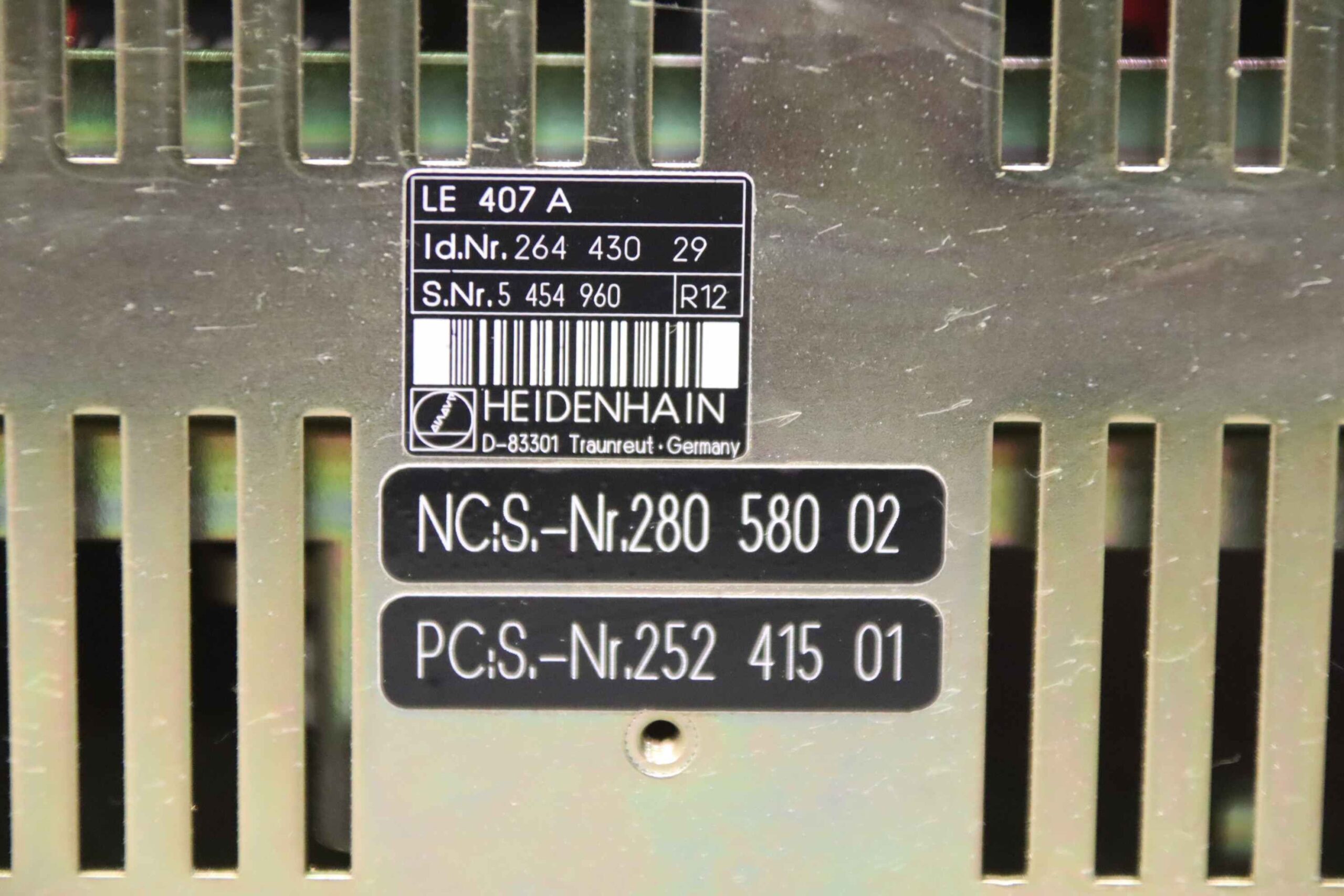 Logigeinheit CNC Steuerung von Heidenhain Mikron - LE 407 A 236 484 10 – Bild 4