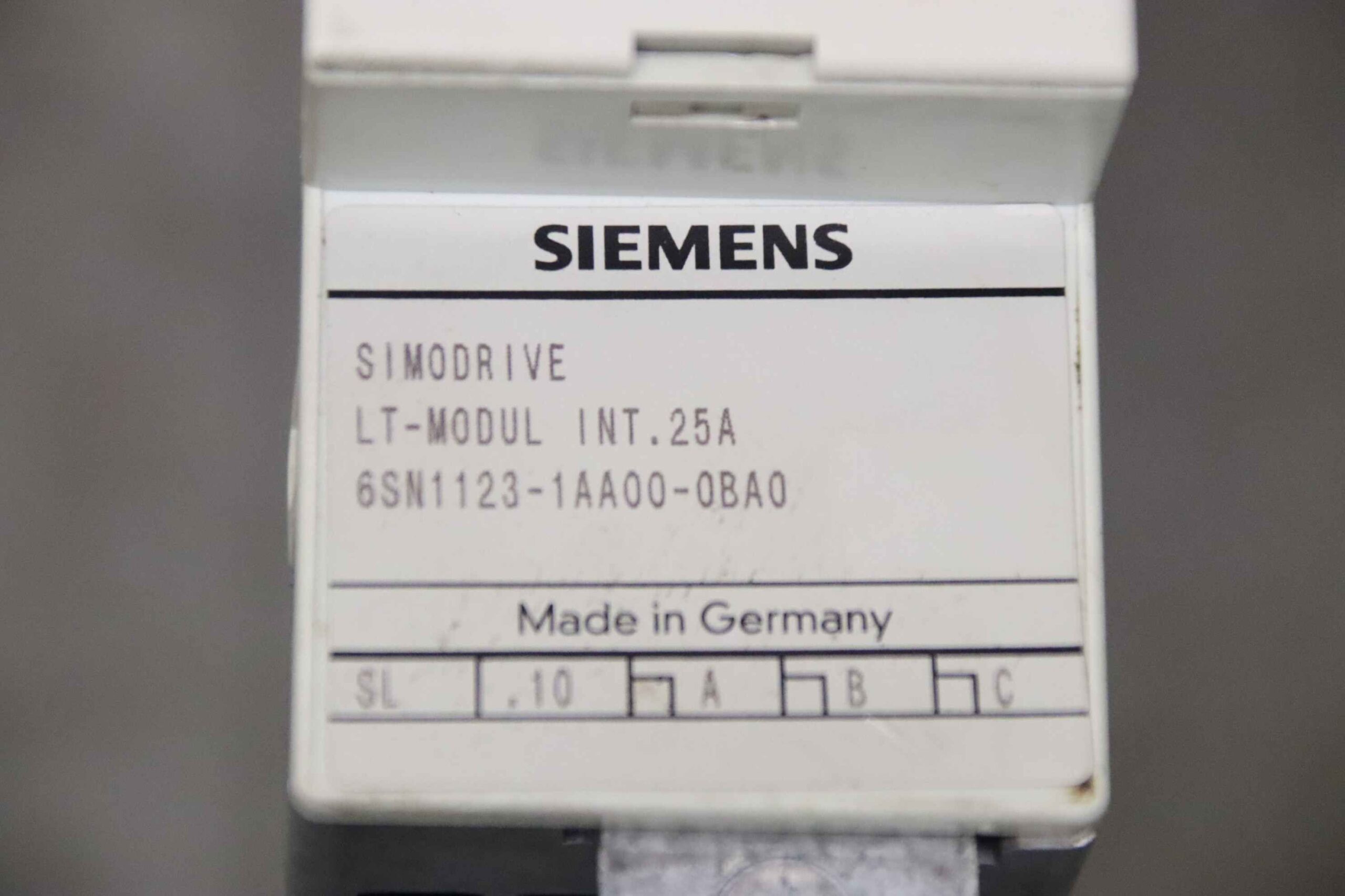 LT-Modul von Siemens - Simodrive 611 6SN1123-1AA00-0BA0 – Bild 5