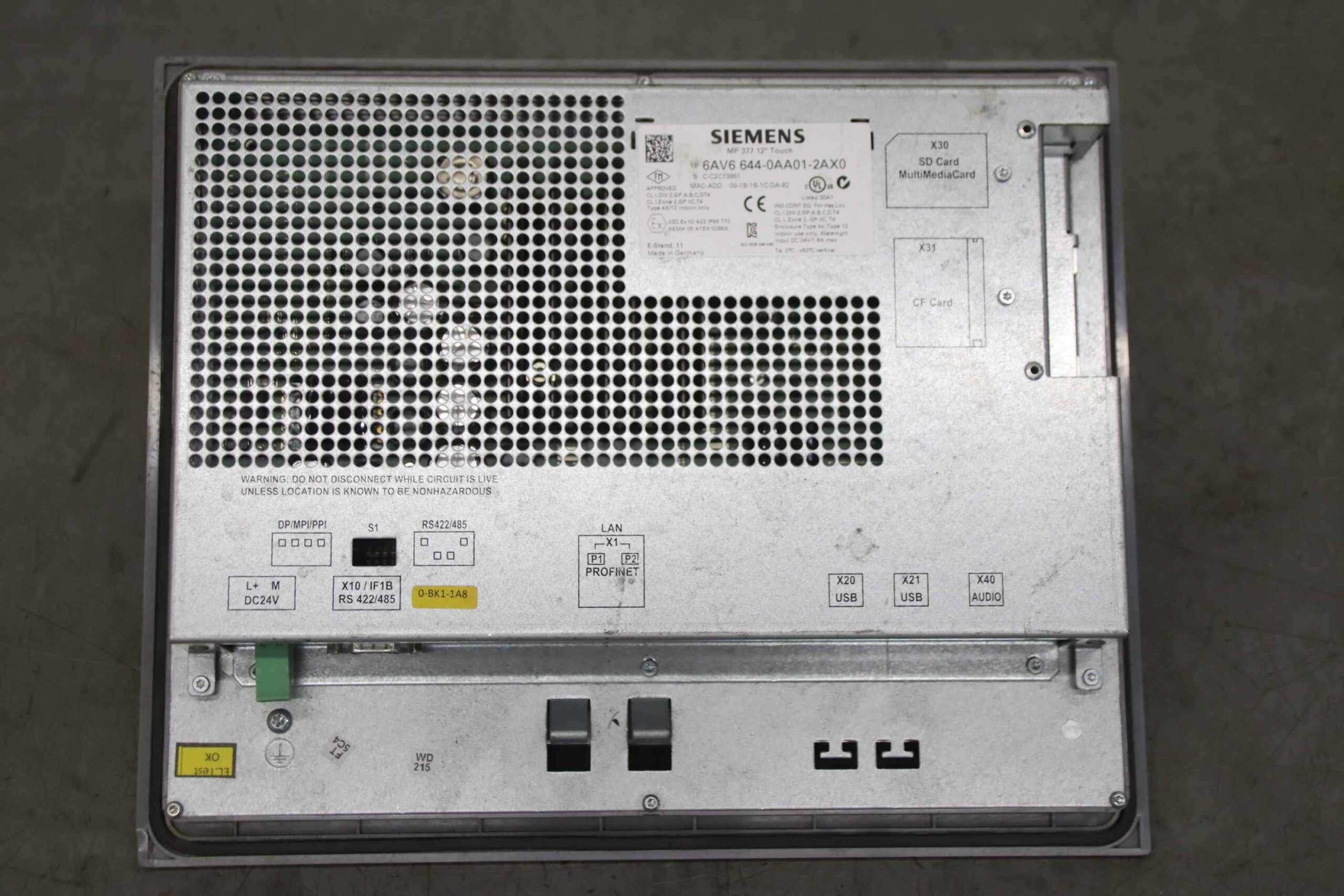 Simatic Multi Panel Touch von Siemens - 6AV6 644-0AA01-2AX0 – Bild 4