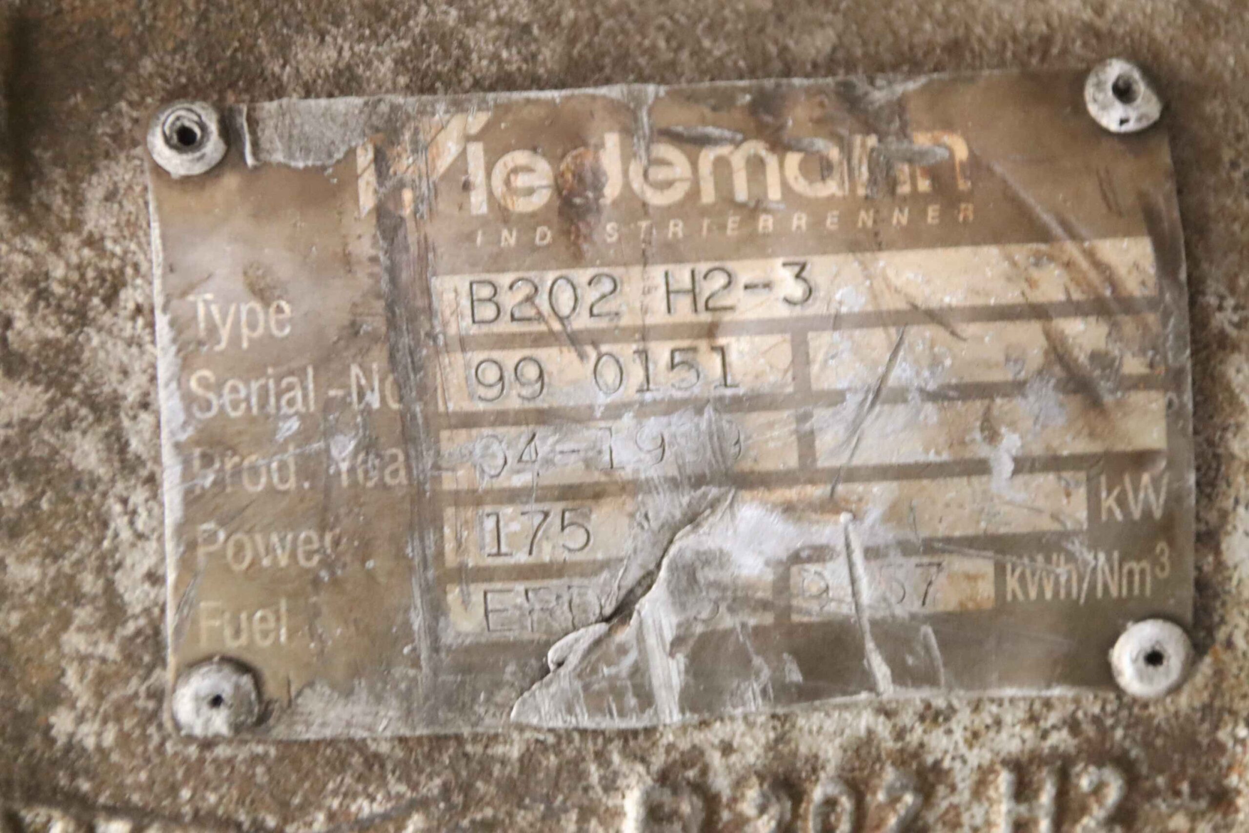 Formenbeheizung 175 kW von Junker - WA 26532 – Bild 6