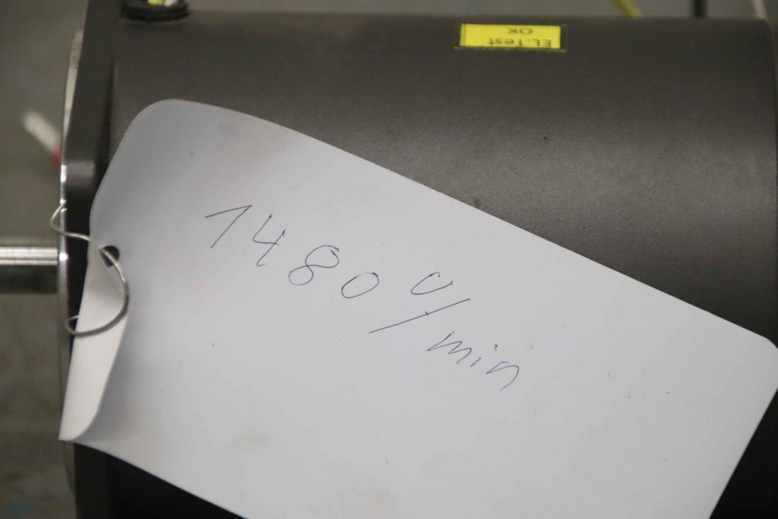 Elektromotor Wendemotor von Sesame Motor Corp. - 1480 U/min – Bild 5