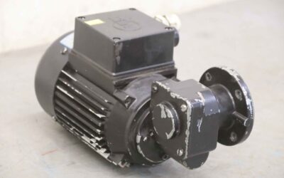Alternative view of Getriebemotor 0,09 kW 24,5 U/min von ABM Baumüller - HSG5DFR/44D8556A-4