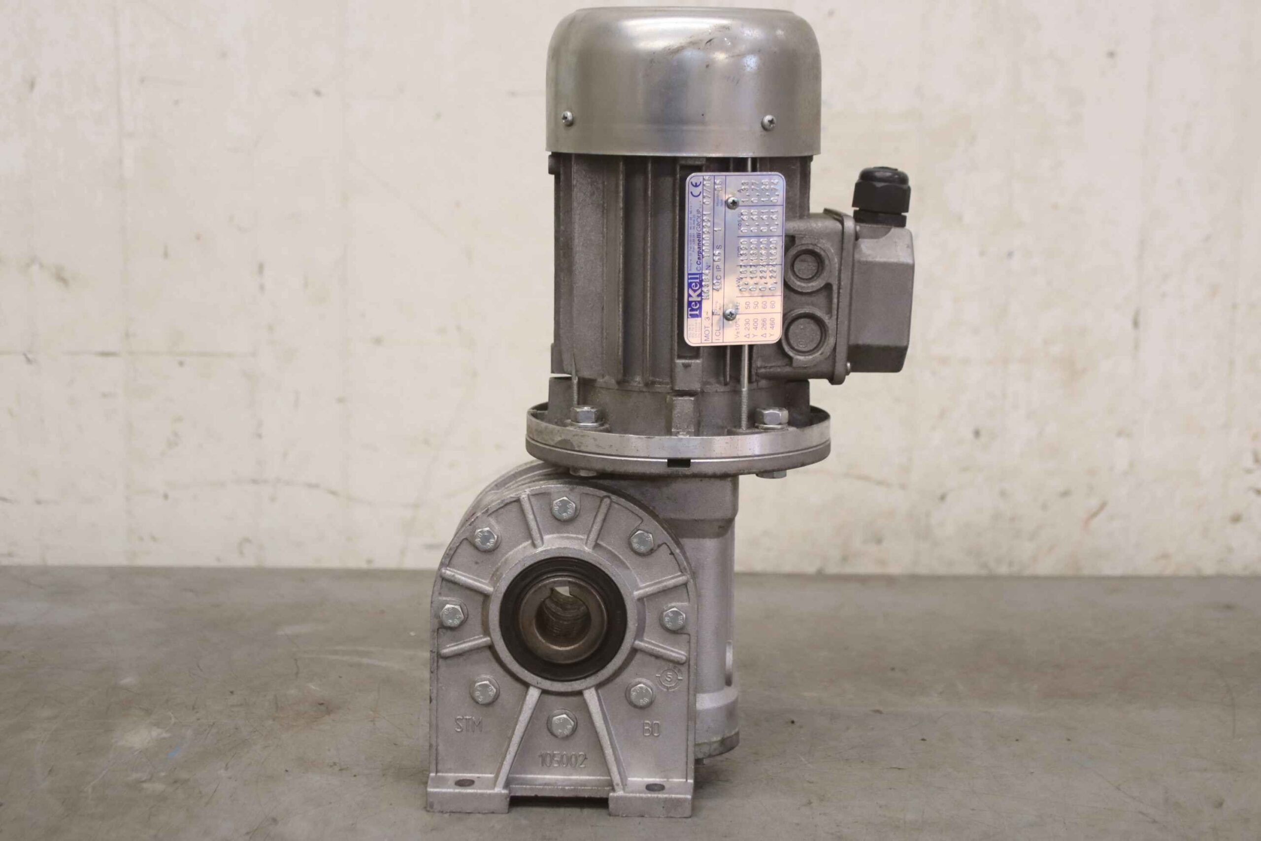 Getriebemotor 0,187 kW 14 U/min von S.T.M. - RMI 50 D M63B4 – Bild 6