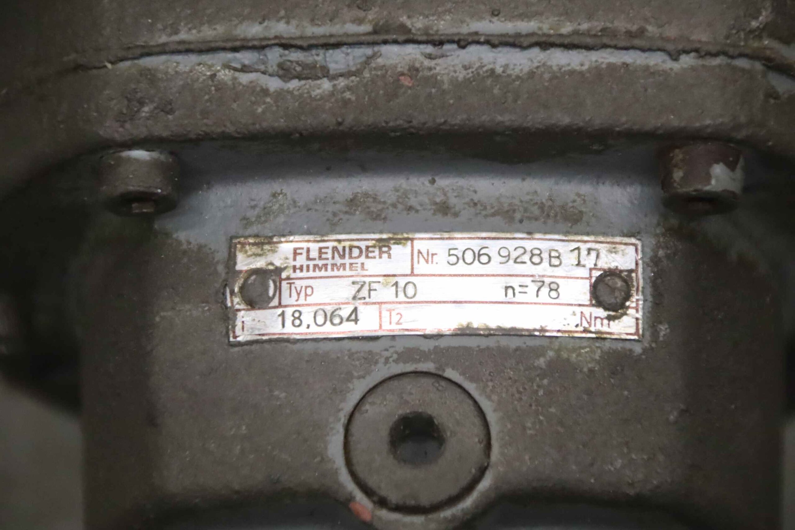 Getriebemotor 0,18 kW 78 U/min von Flender Himmel - SN9B AF63/4B-7 – Bild 6