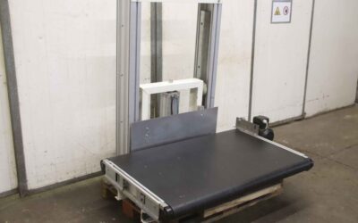 Alternative view of Förderband 8 m/min höhenverstellbar von Interroll - 4081  815 x 1215 mm Hub 500 mm