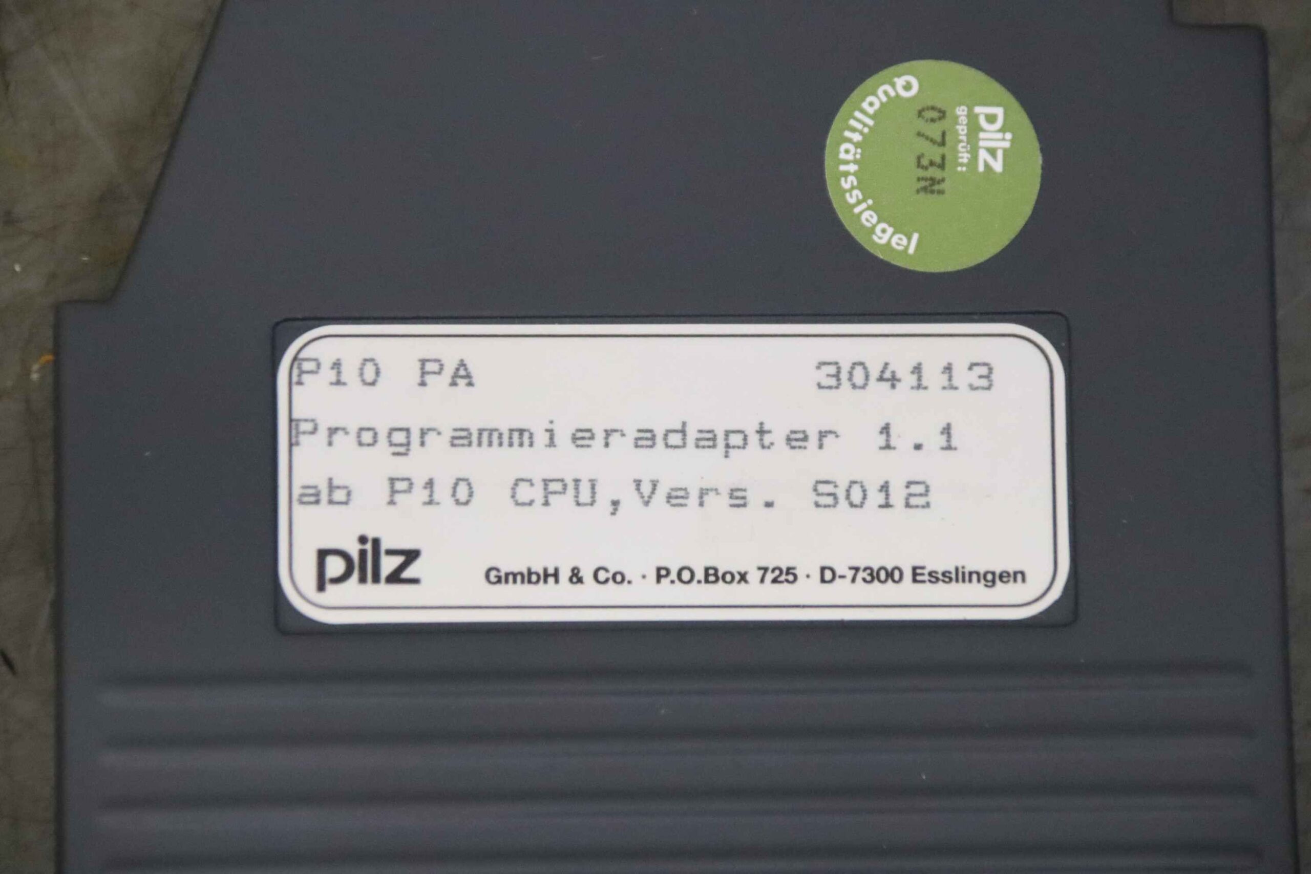 Programmieradapter von pilz - P10 PA 304113 – Bild 5