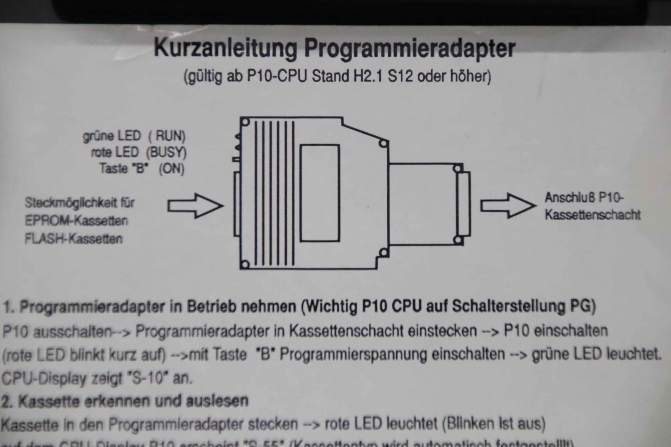 Programmieradapter von pilz - P10 PA 304113 – Bild 9