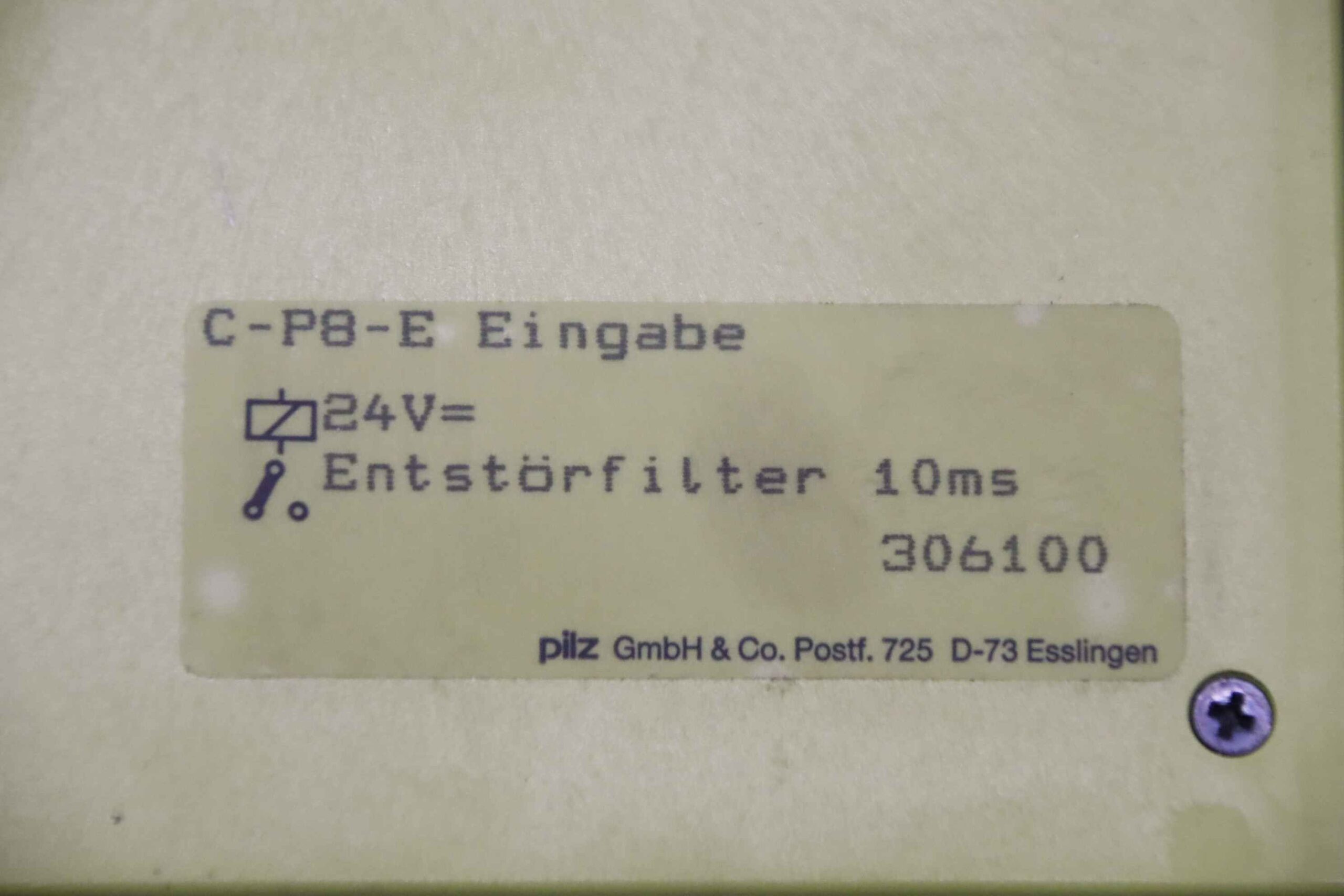 Entstörfilter von Pilz - C-P8-E 306100 – Bild 4
