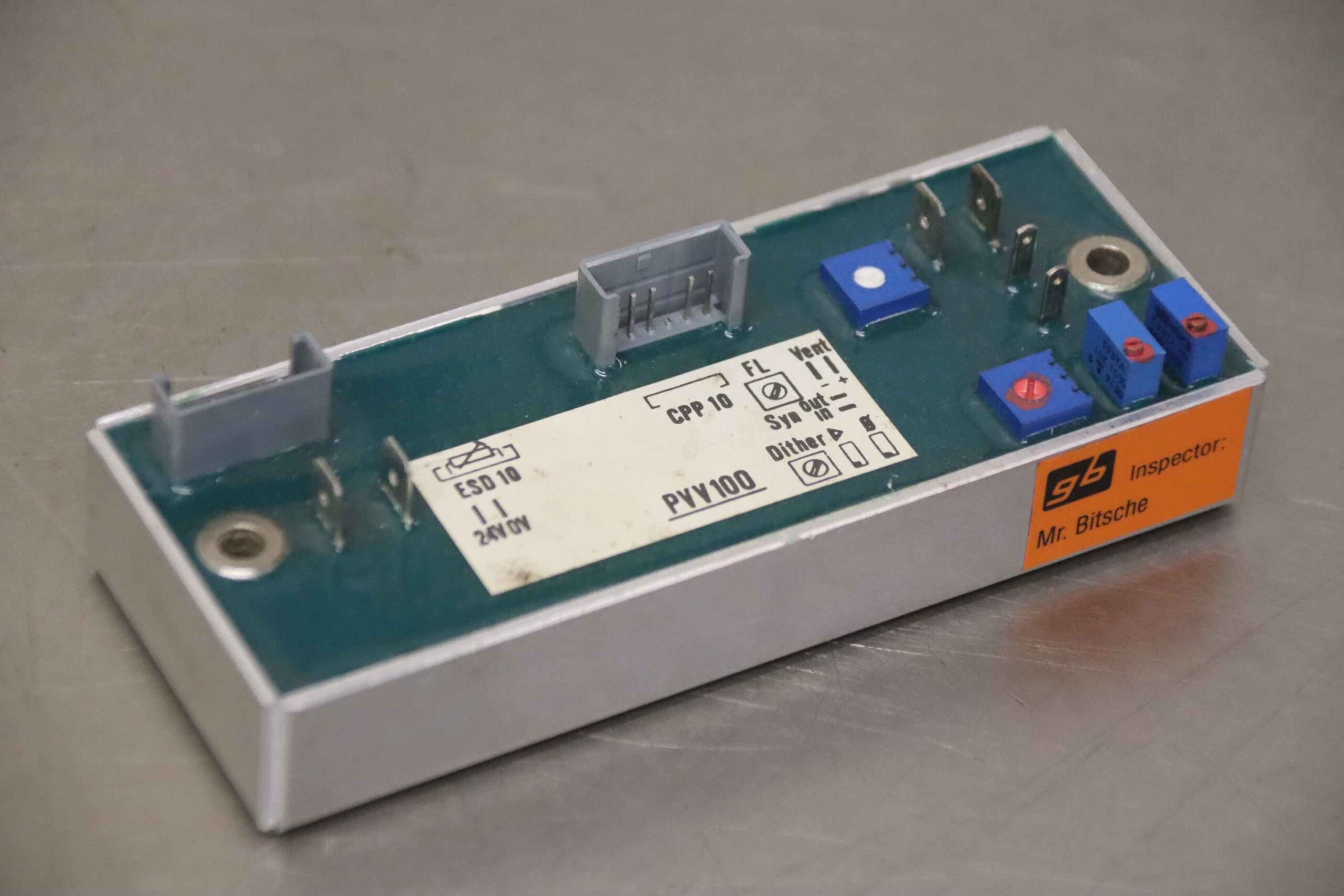 Electronic Modul Ventilsteuerung von Bachmann Battenfeld - PVV100 B 2537/00 – Bild 2