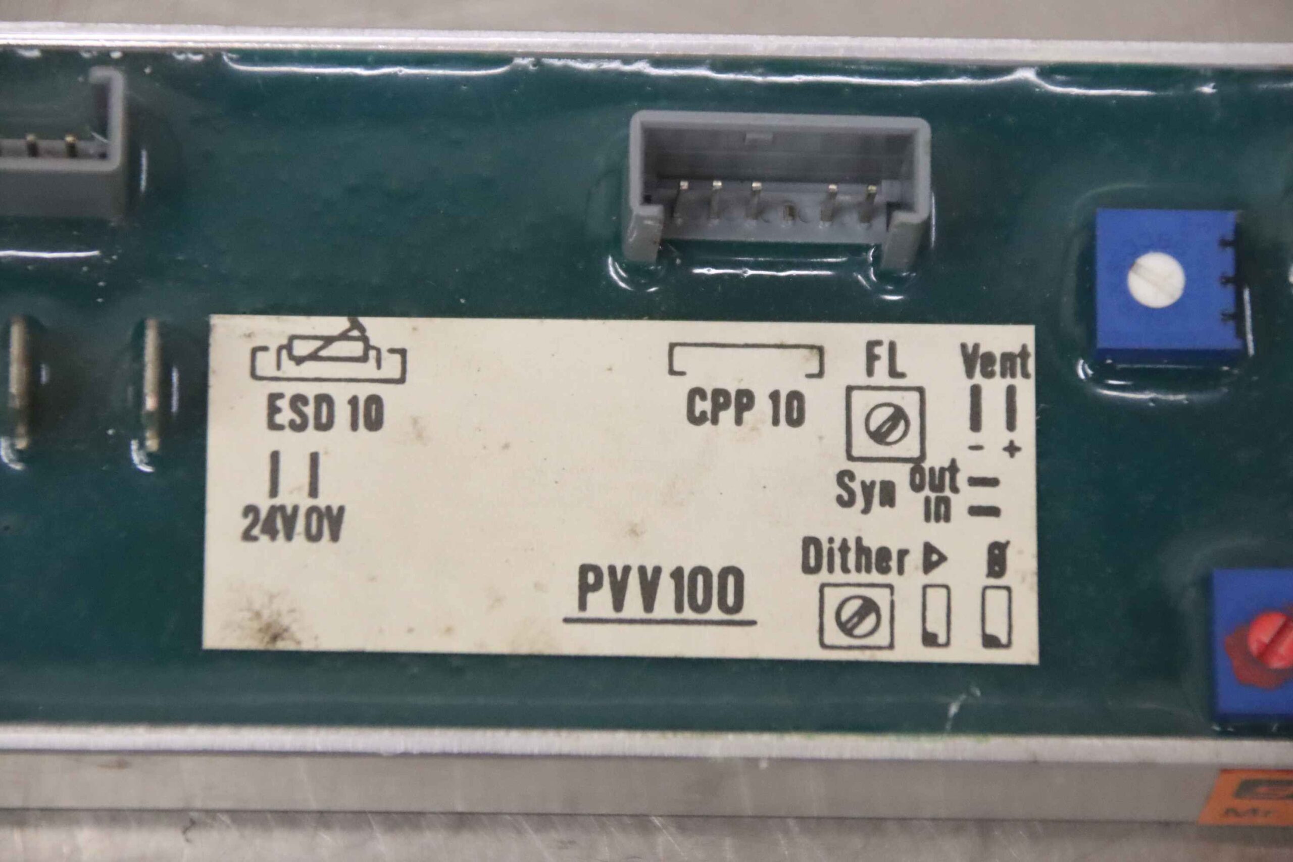 Electronic Modul Ventilsteuerung von Bachmann Battenfeld - PVV100 B 2537/00 – Bild 4