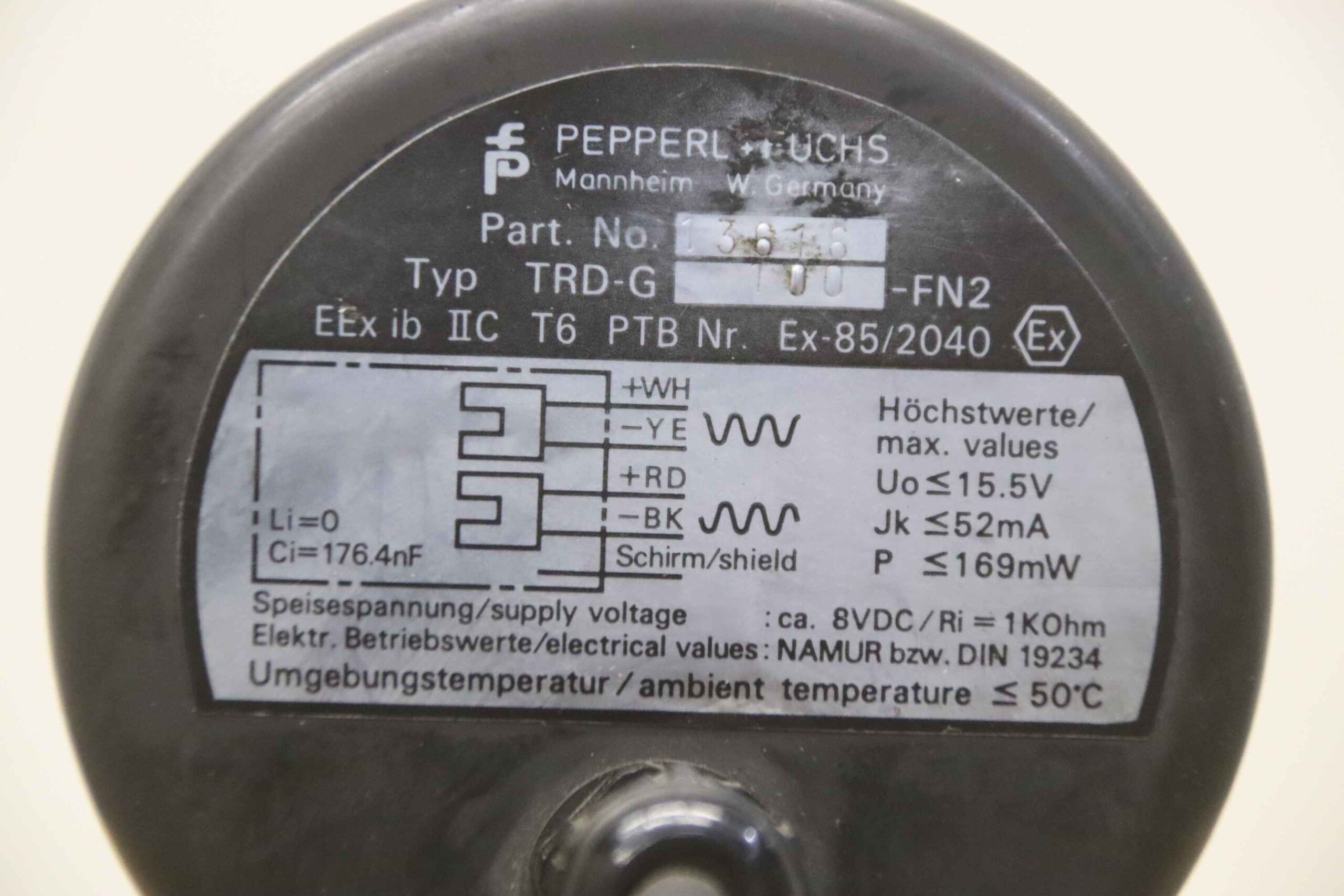 Drehgeber von Pepperl+Fuchs - TRD-G100-FN2 – Bild 4