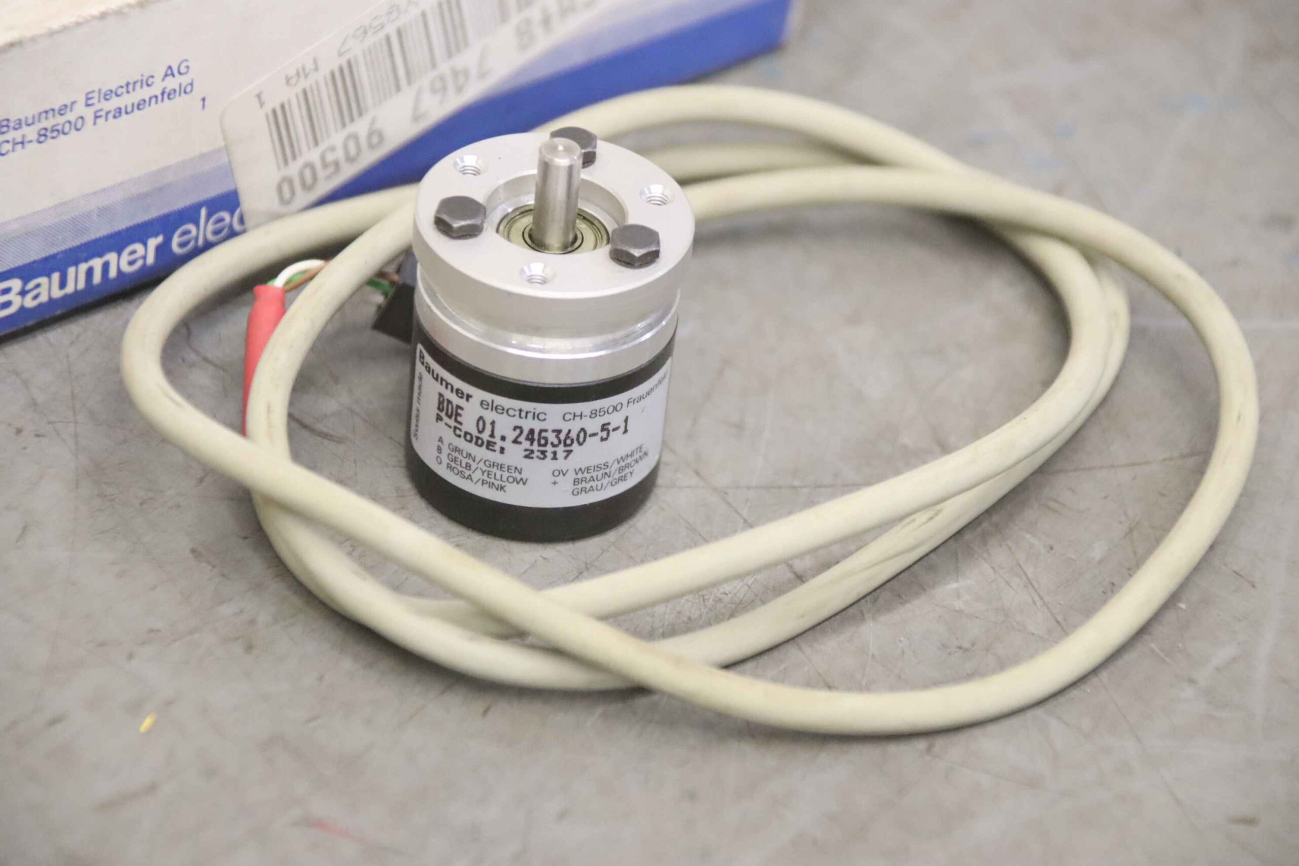 Drehgeber von Baumer - BDE 01.24G360-5-1 – Bild 2