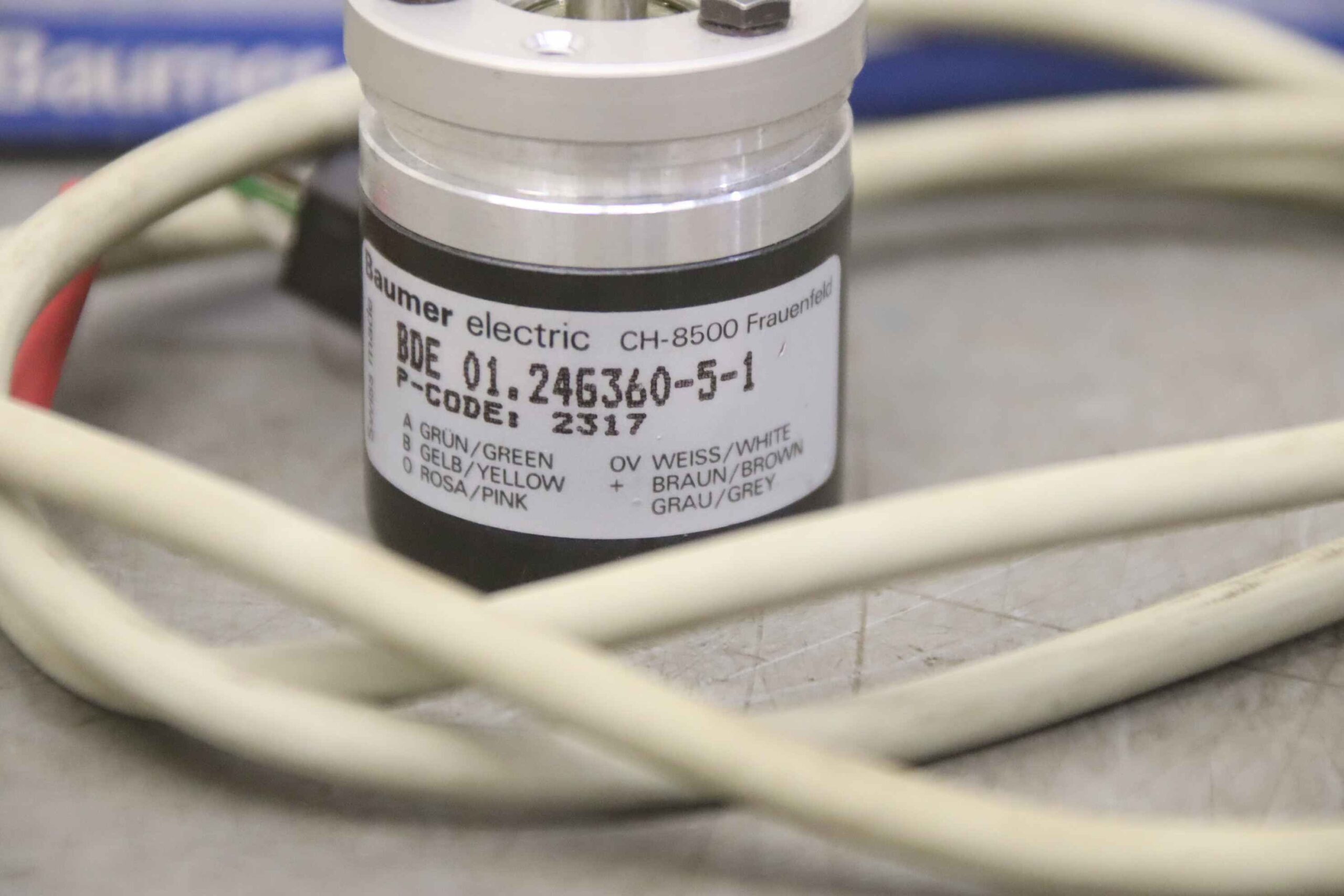 Drehgeber von Baumer - BDE 01.24G360-5-1 – Bild 4