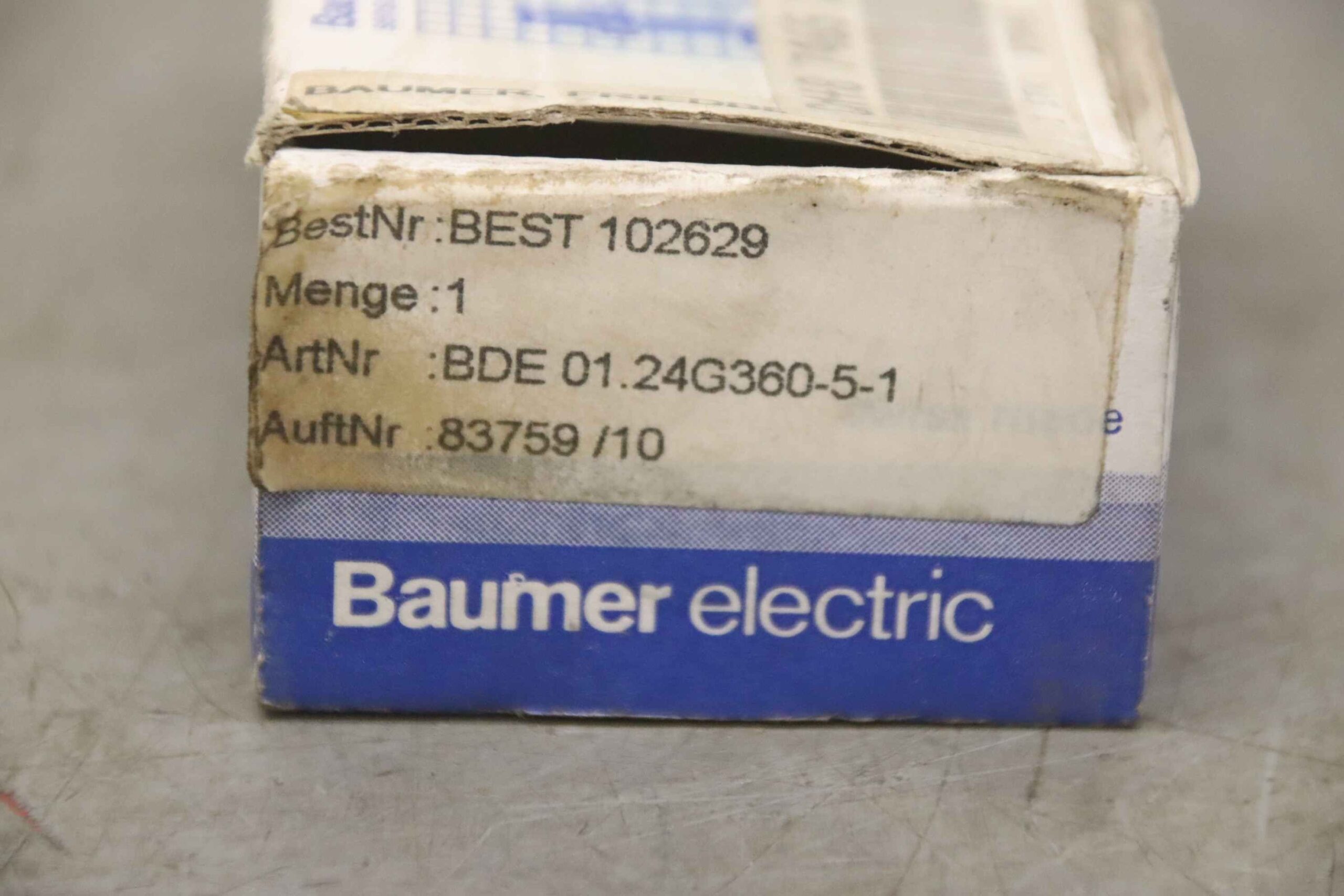 Drehgeber von Baumer - BDE 01.24G360-5-1 – Bild 8