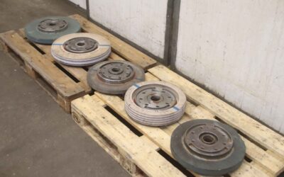 Schleifscheiben 5 Stück von verschiedene - Ø 400 bis 485 mm