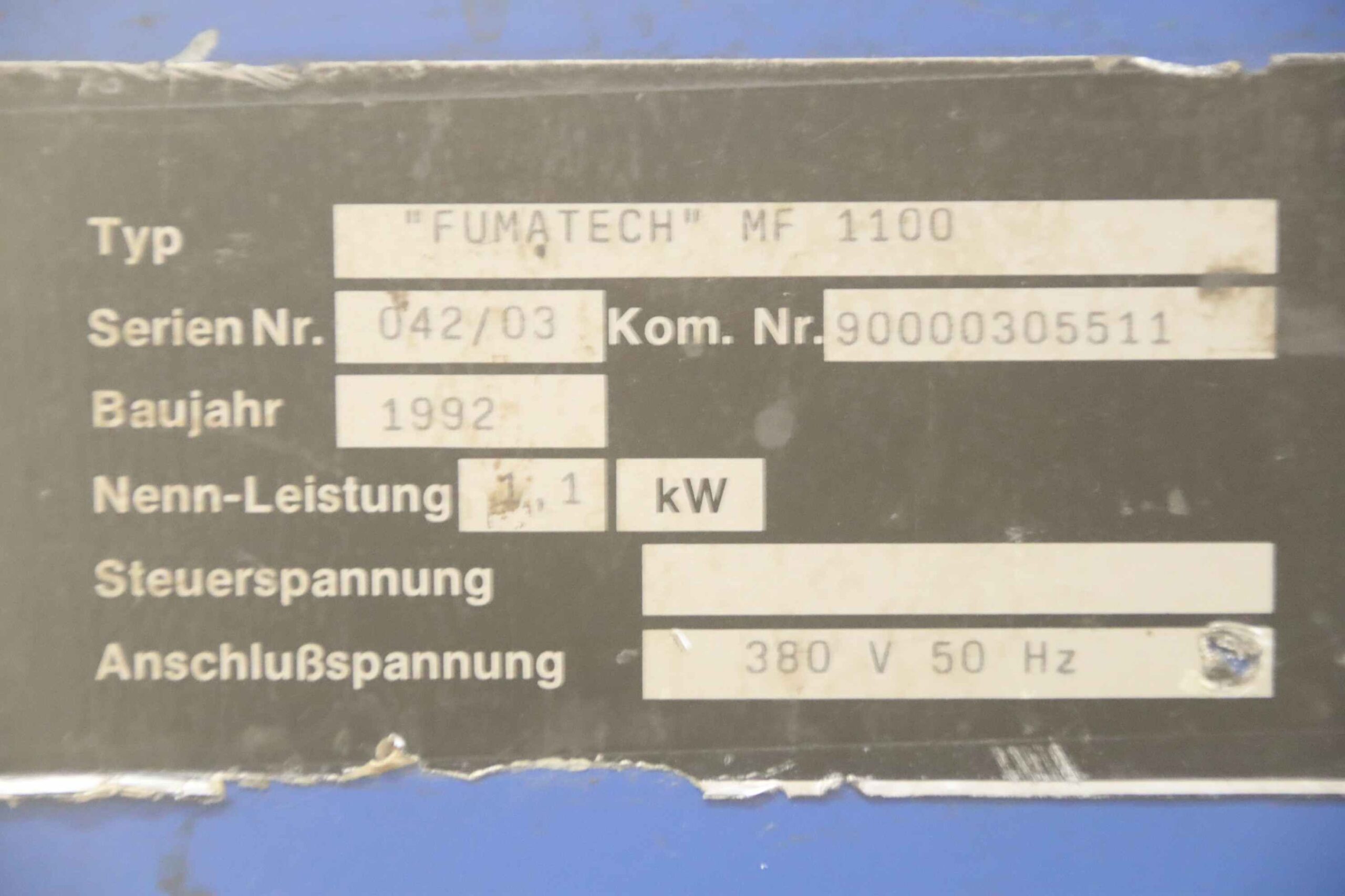 mobile Schweißrauchfilter von Messer Lincoln - Fumatech MF 1100 – Bild 8