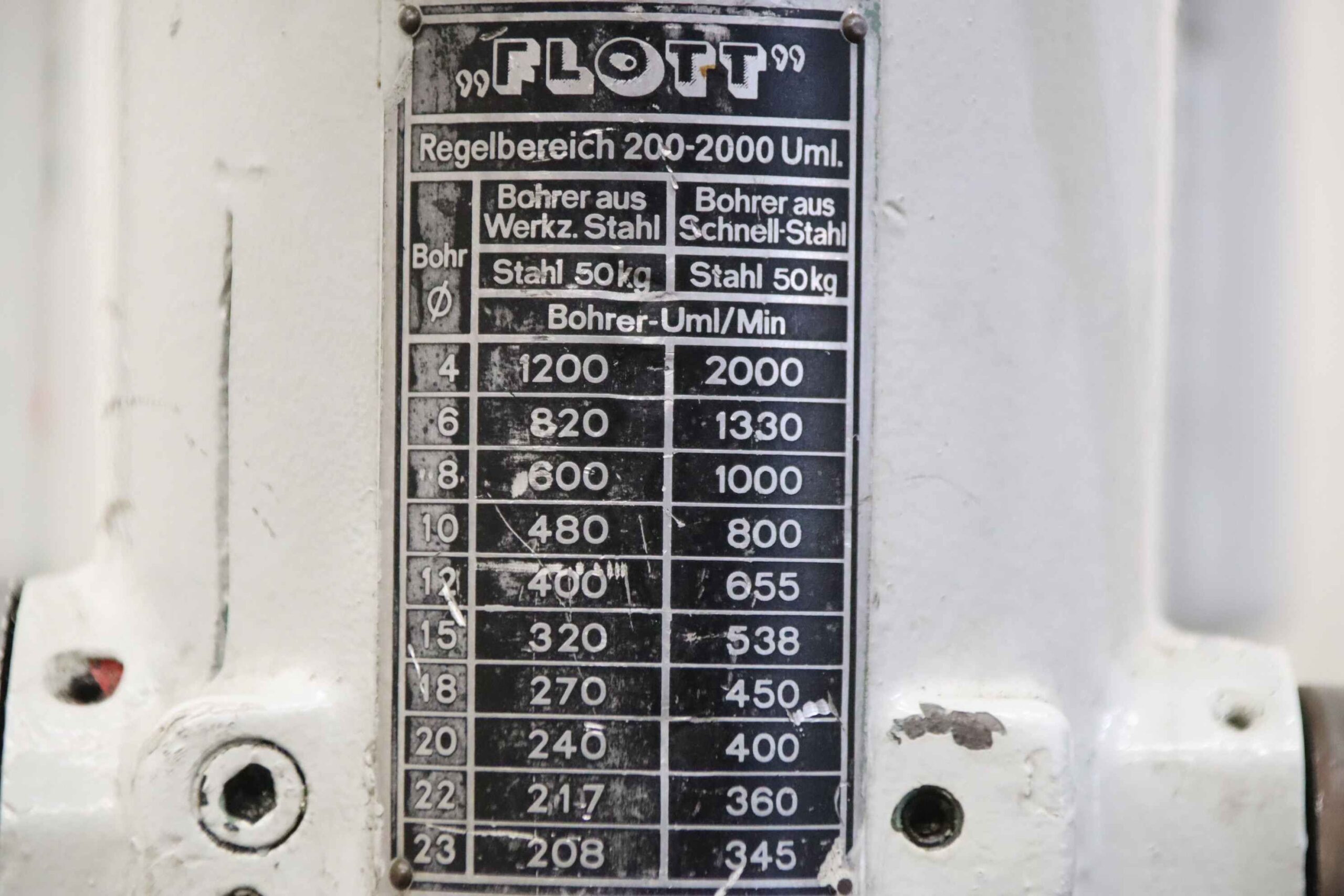 Standbohrmaschine MK3 von Flott - SB 23 St – Bild 6