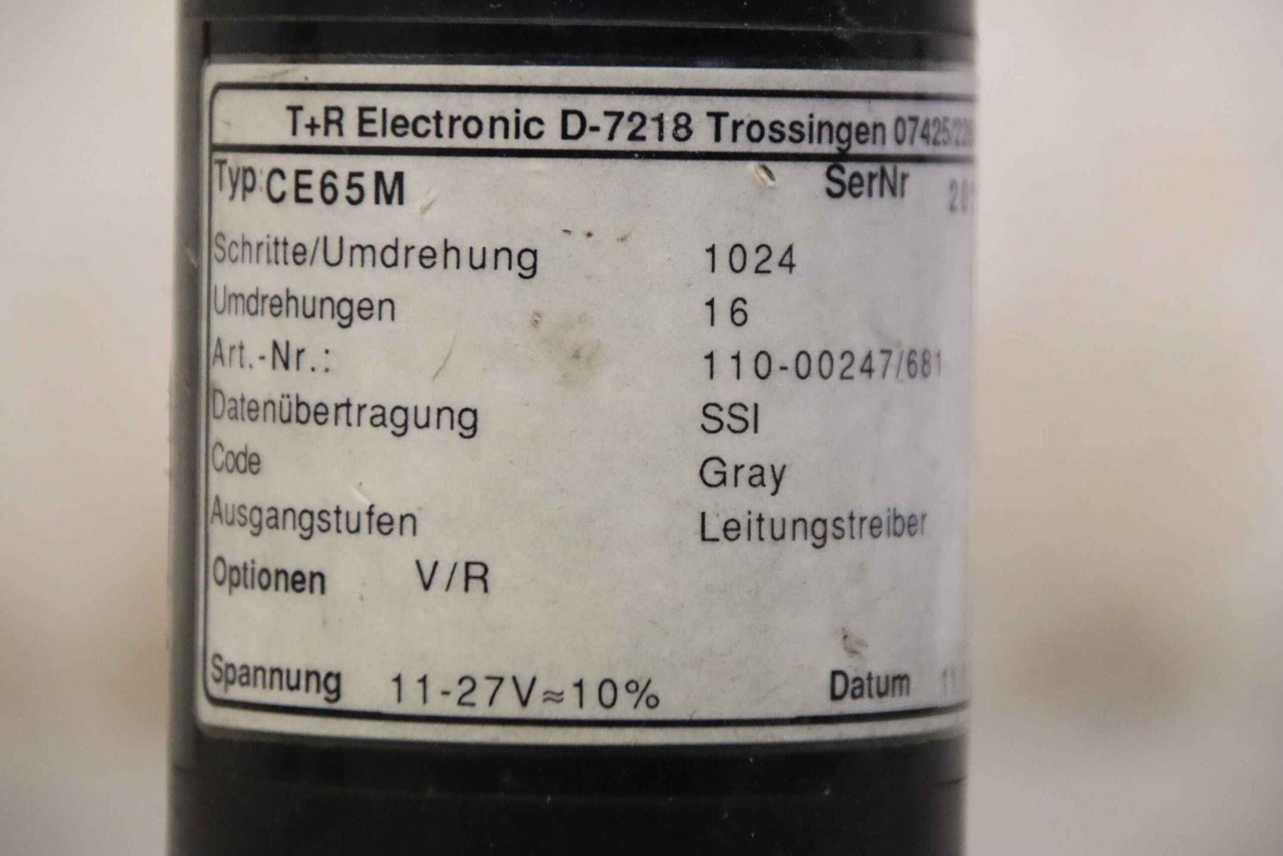 Drehgeber von TR Electronic - CE65M 110-00247/681 – Bild 4