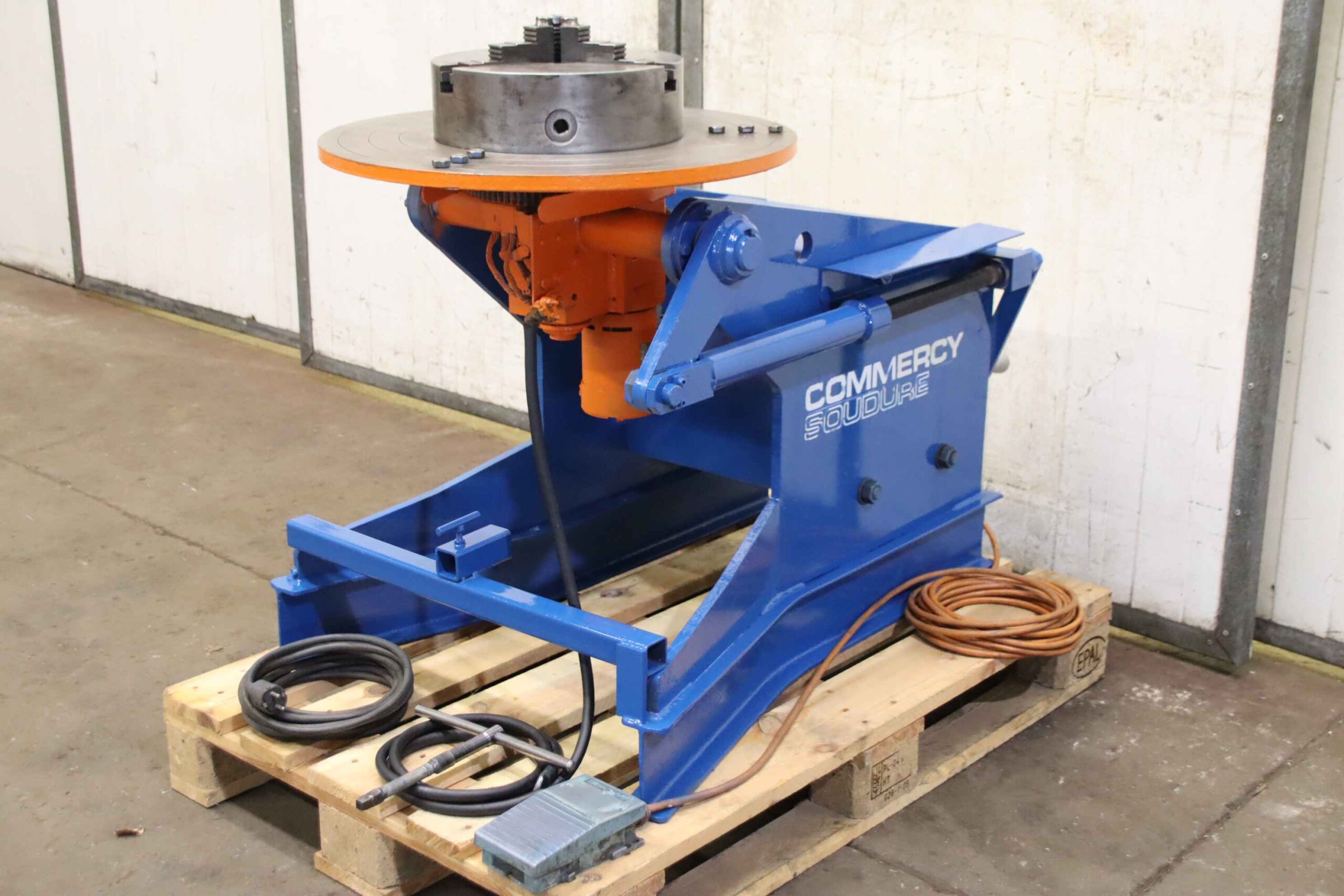 Schweißdrehvorrichtung schwenkbar von Commercy Soudure - PM250 Ø 600 mm