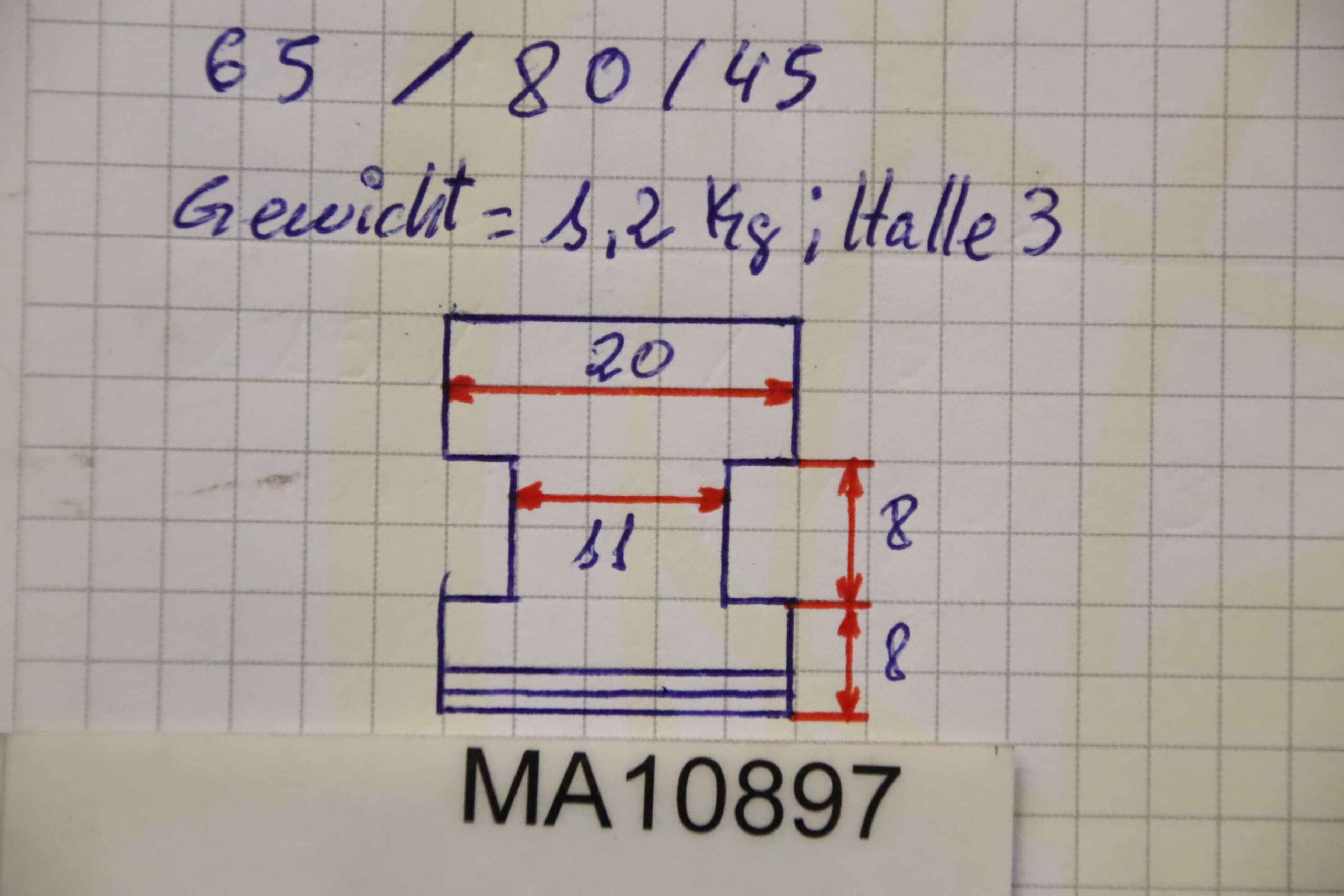Wechselbacken Vierbackenfutter von unbekannt - Breite 20 mm – Bild 7