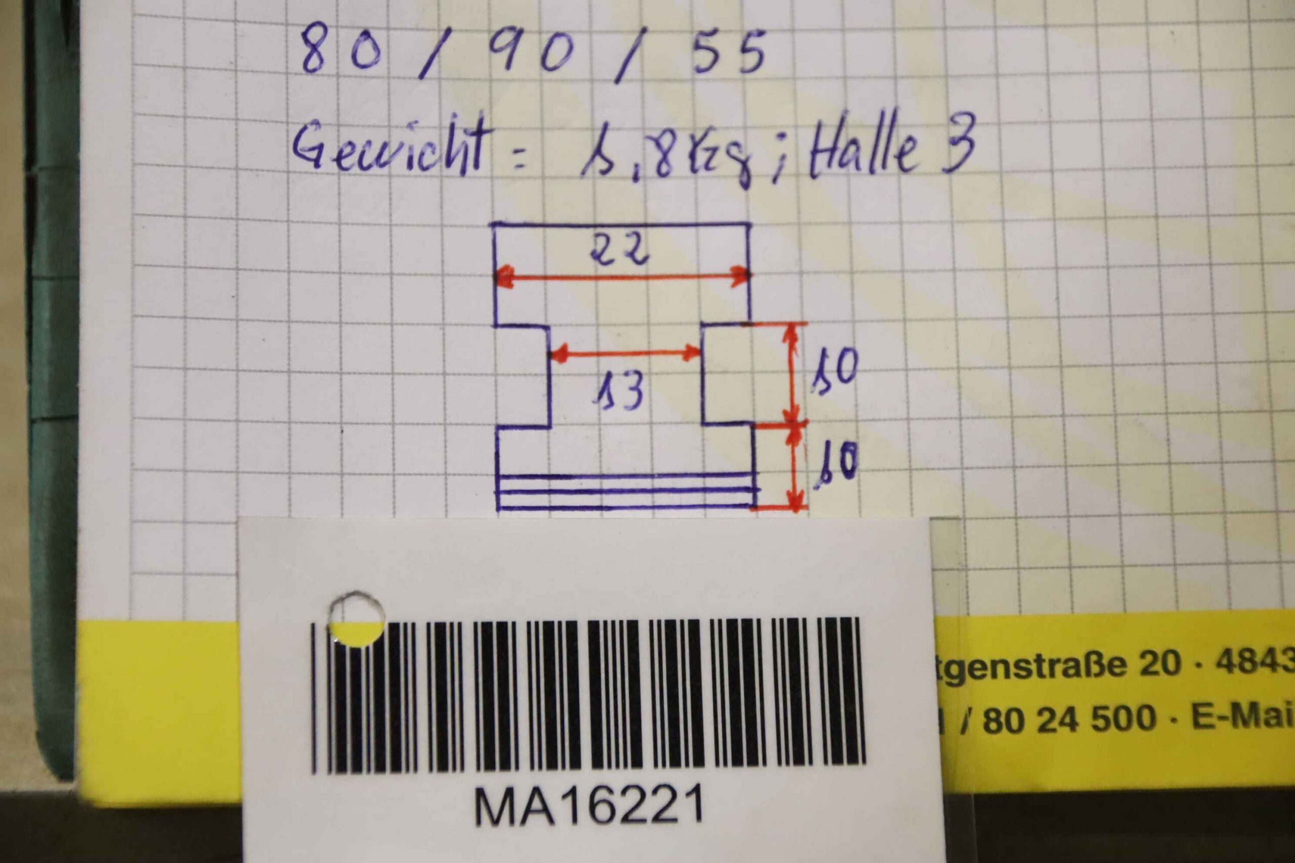 Wechselbacken Vierbackenfutter von unbekannt - Breite 22 mm – Bild 7