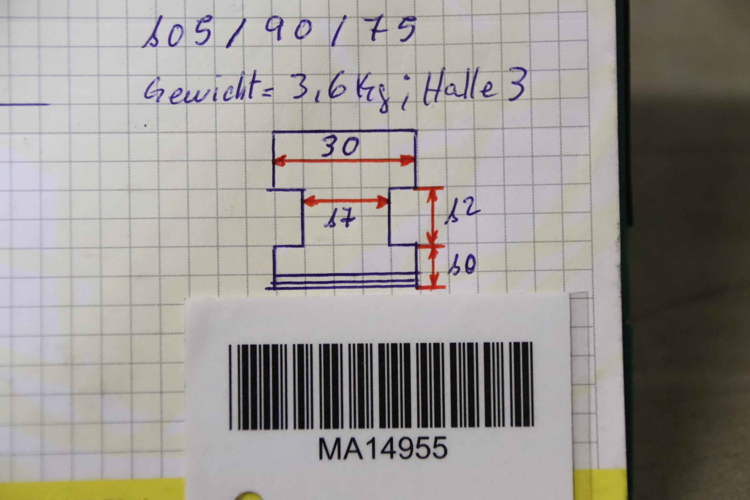 Wechselbacken von unbekannt - Breite 30 mm – Bild 7
