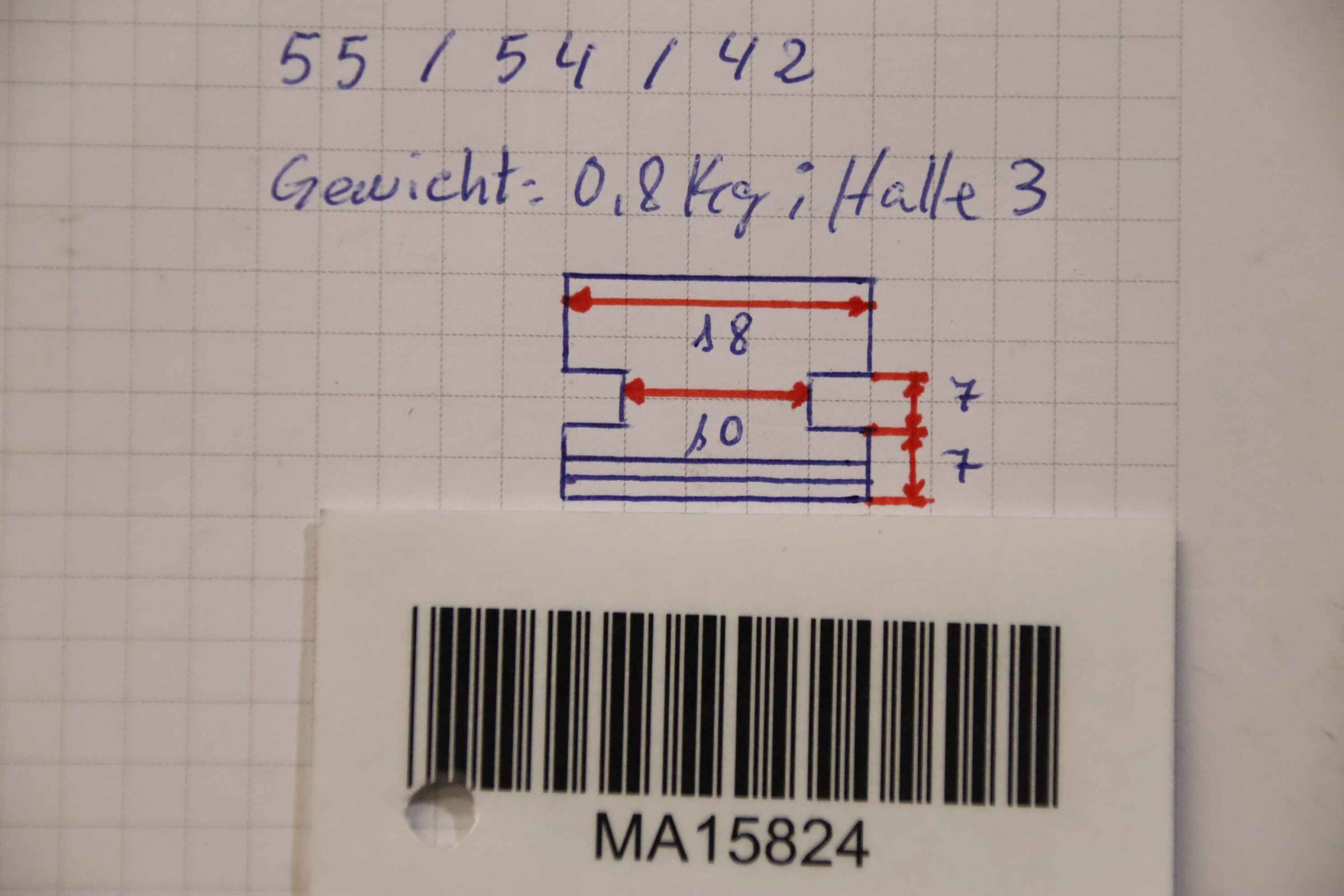 Wechselbacken von unbekannt - Breite 18 mm – Bild 7