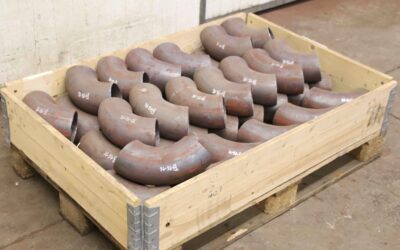 Alternative view of Rohrbogen 90°   44 Stück von unbekannt - Ø 114 mm x 4,6 mm