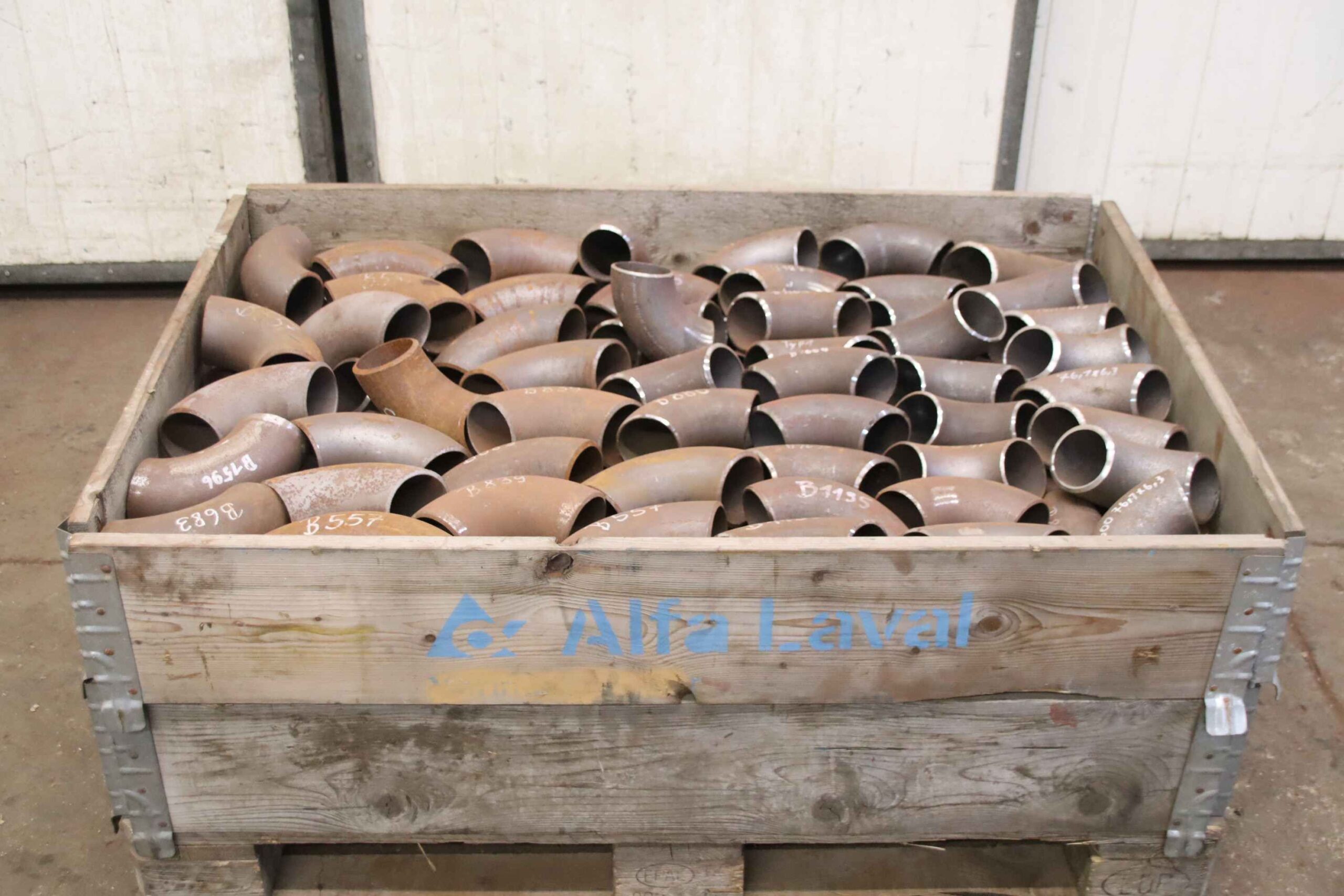 Rohrbogen 90° Ø 70 -114 mm 168 Stück von unbekannt - 39 verschiedene Ausführungen – Bild 3