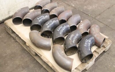 Alternative view of Rohrbogen 90°   Ø 127 -141,3 mm  16 Stück von unbekannt - 4 verschiedene Ausführungen