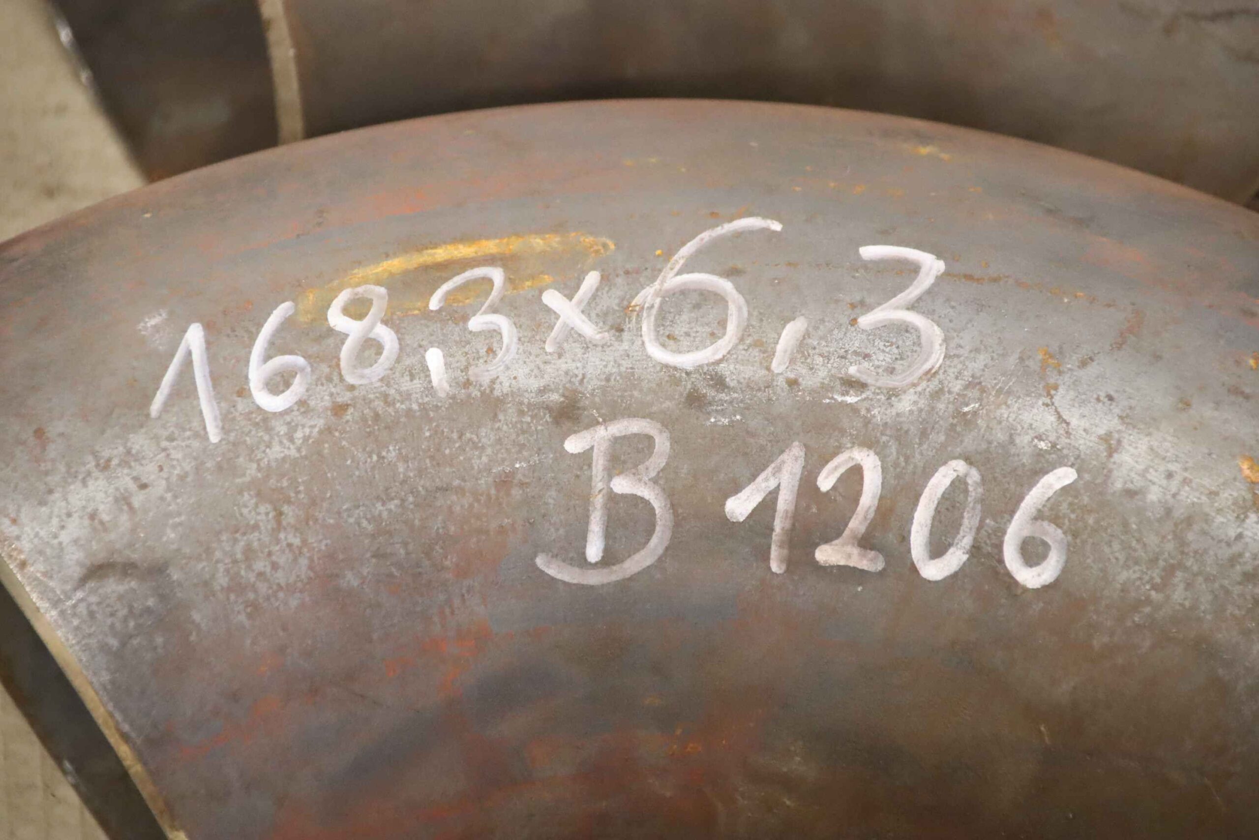 Rohrbogen 90° 9 Stück von unbekannt - P235GH Ø 168,3 mm – Bild 4