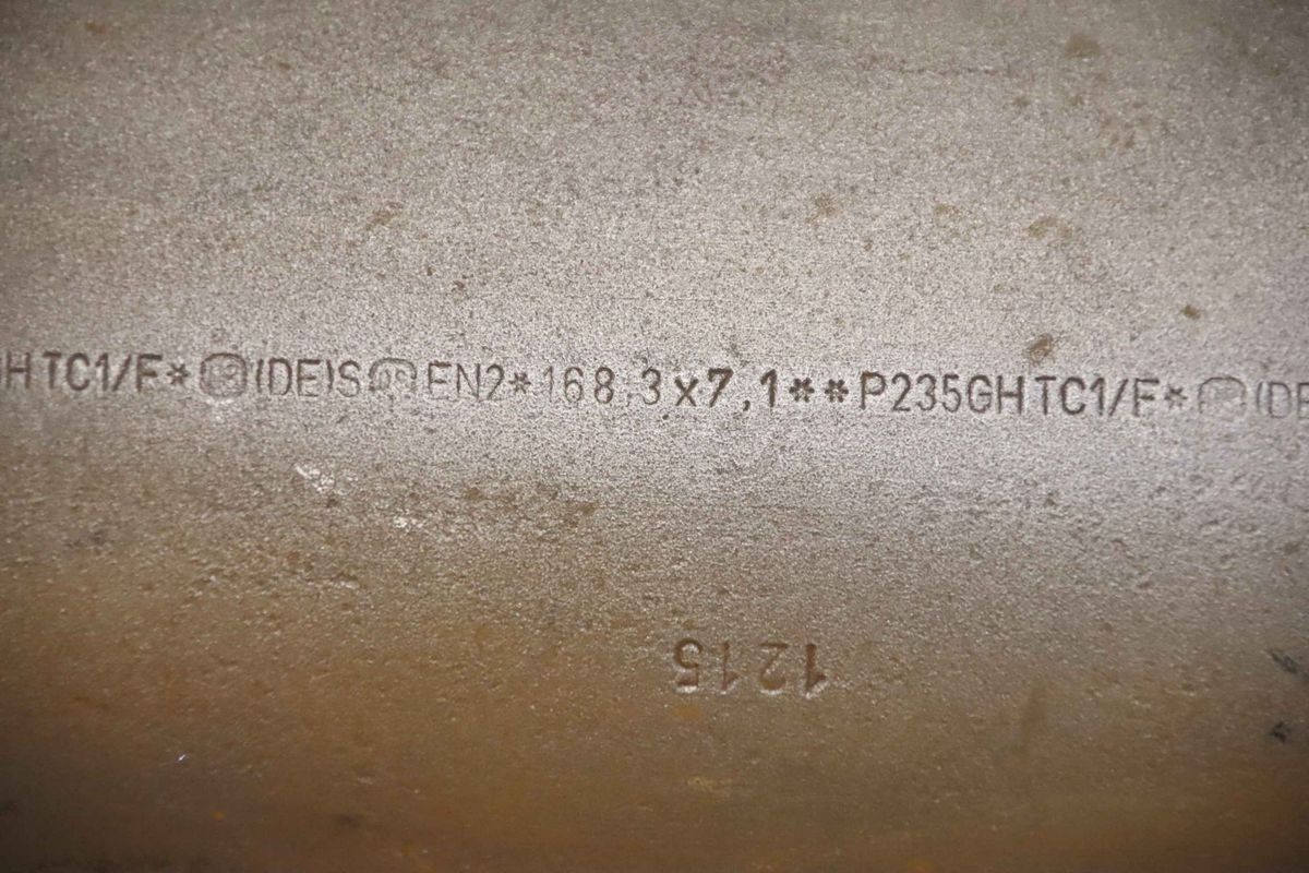Rohrbogen 90° 9 Stück von unbekannt - P235GH Ø 168,3 mm – Bild 7