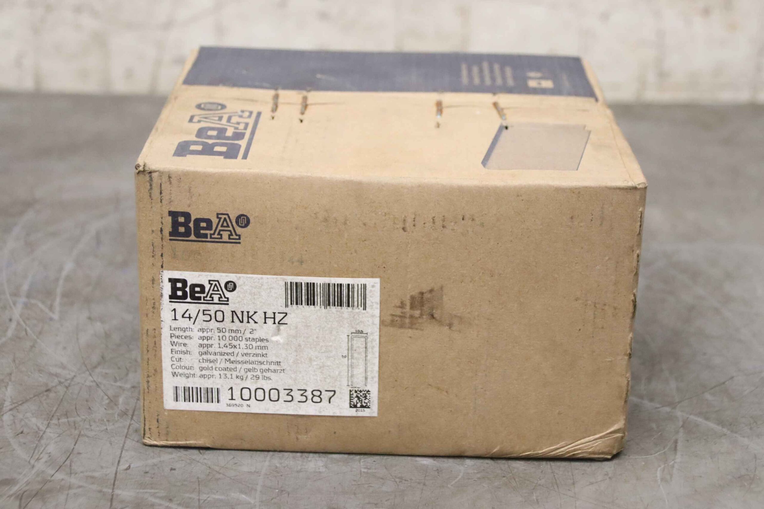 Heftklammern 10000 Stück von BeA - 14/50 NK HZ 50 mm – Bild 3