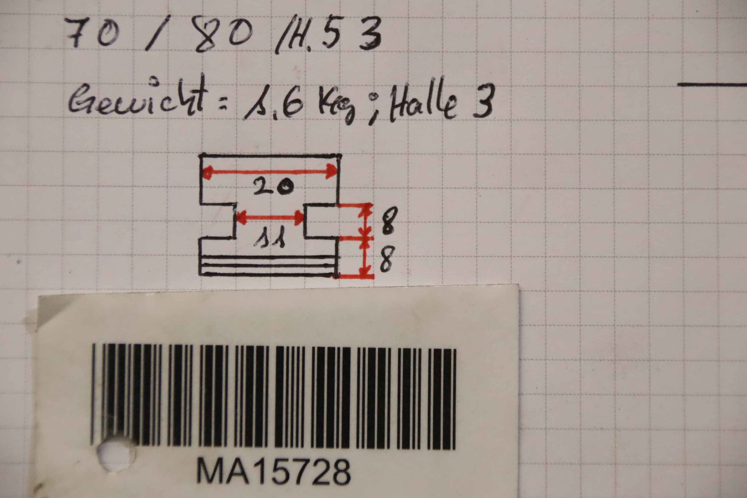 Wechselbacken Vierbackenfutter von unbekannt - Breite 20 mm – Bild 7