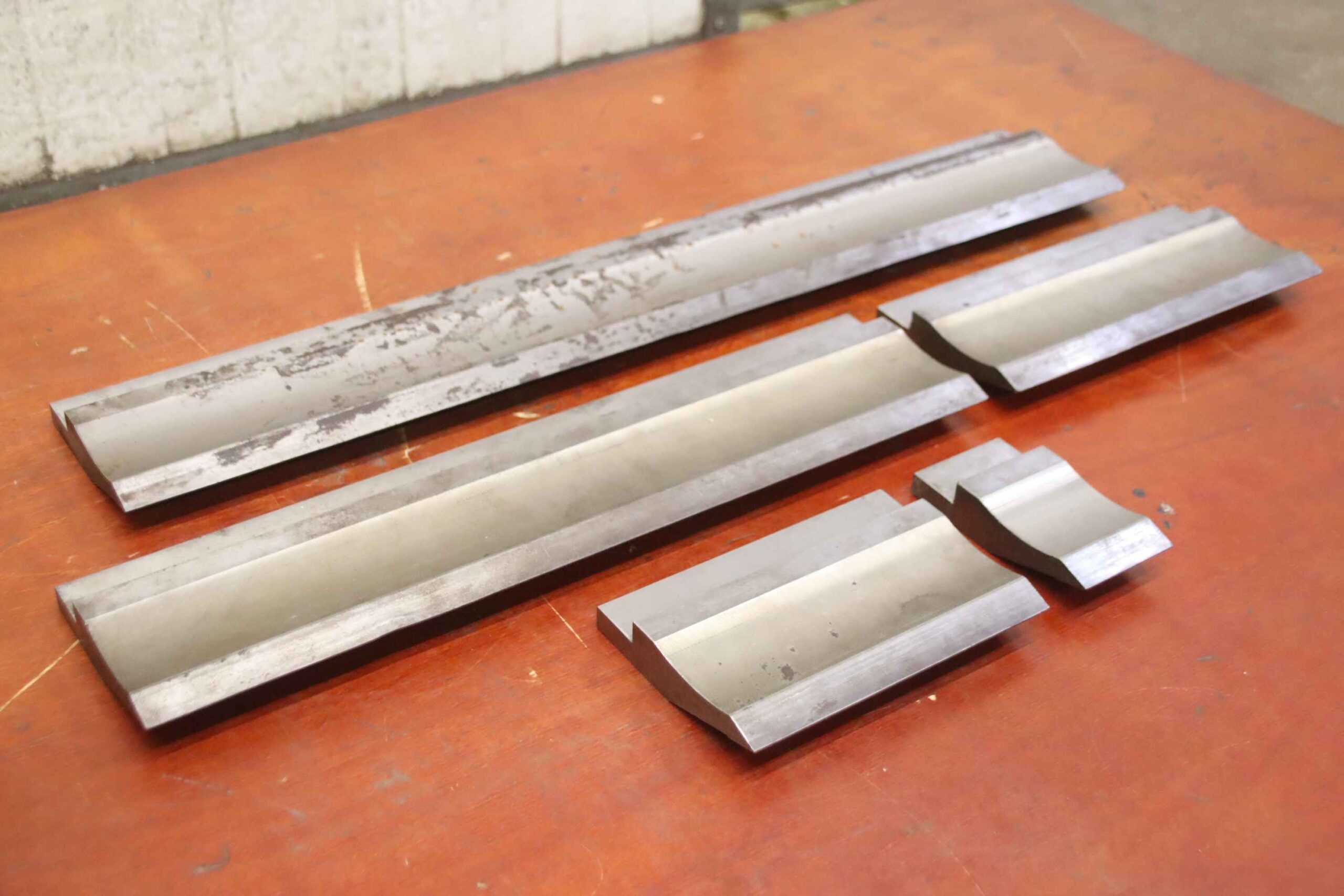 Abkantwerkzeug geteilt 1615 mm von unbekannt - 26 x 120 mm 35° – Bild 2
