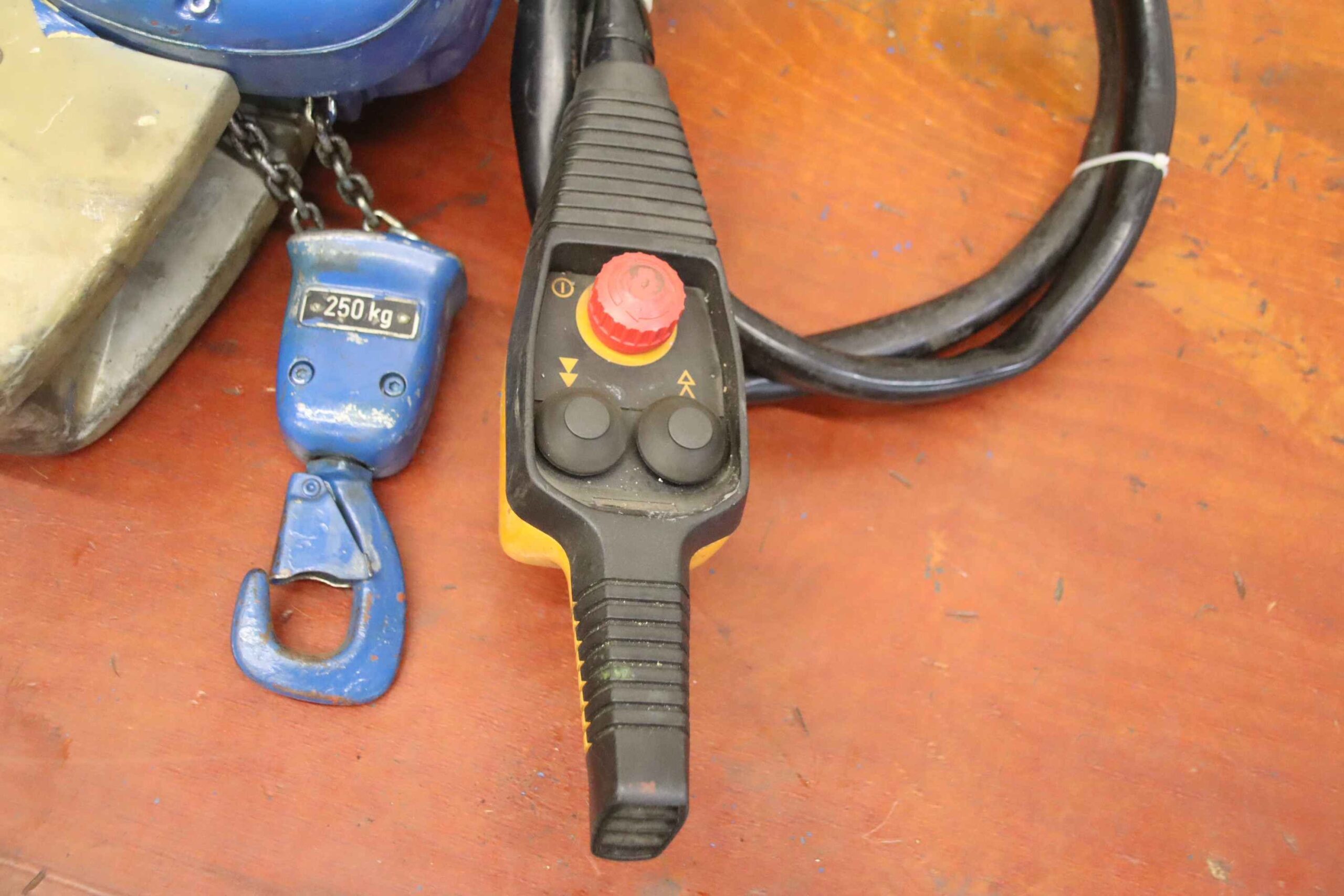 Kettenzug mit Fahrwerk 250 kg von Demag - PK1N – Bild 6