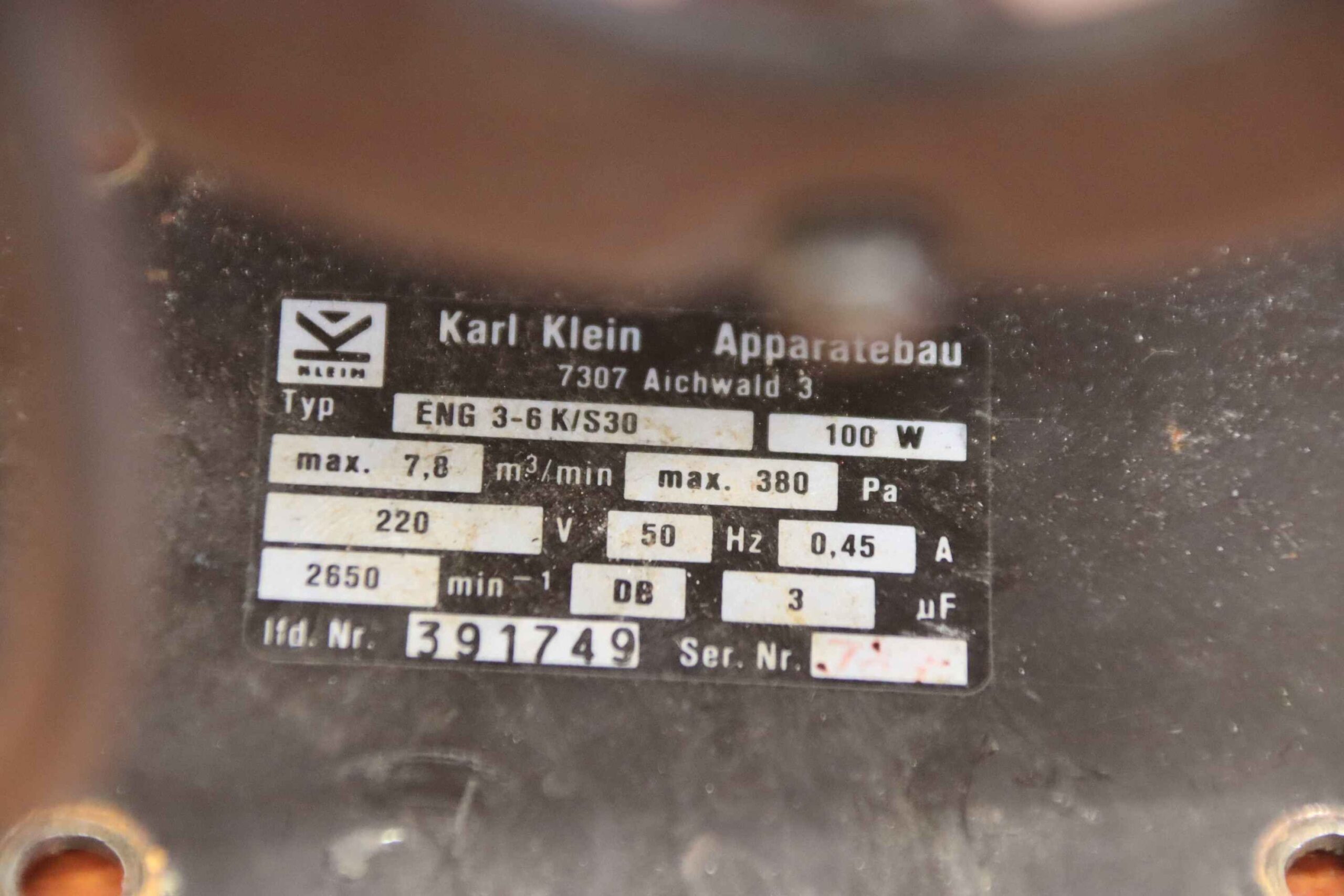 Heizgebläse 1500 W von Karl Klein - ENG 3-6 K/S30 – Bild 9