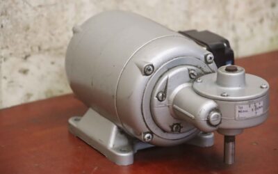 Alternative view of Getriebemotor 0,12 kW 400 U/min von Groschopp - E 2 a   WK 0341501  DM 90-60