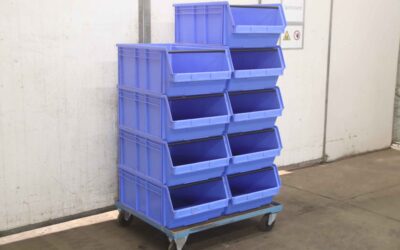 Alternative view of Magazinwagen von unbekannt - 950/750/H1610 mm