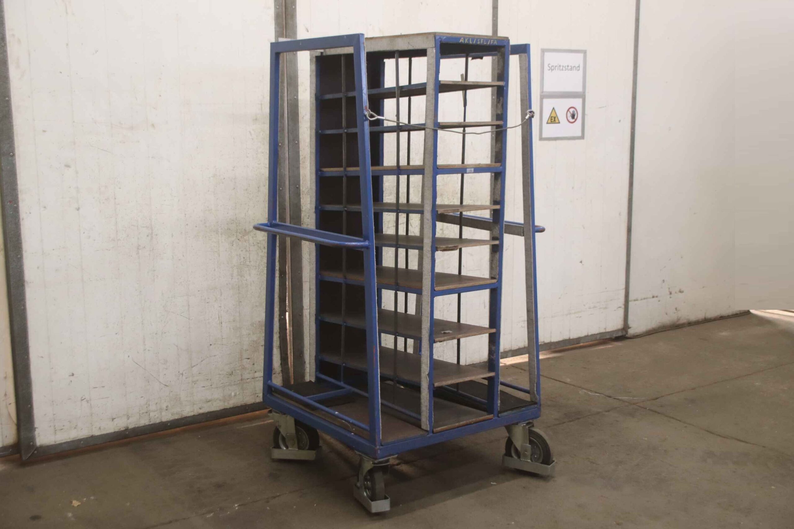 Etagenwagen von Edelstahl - 1000/800/H1700 mm – Bild 2