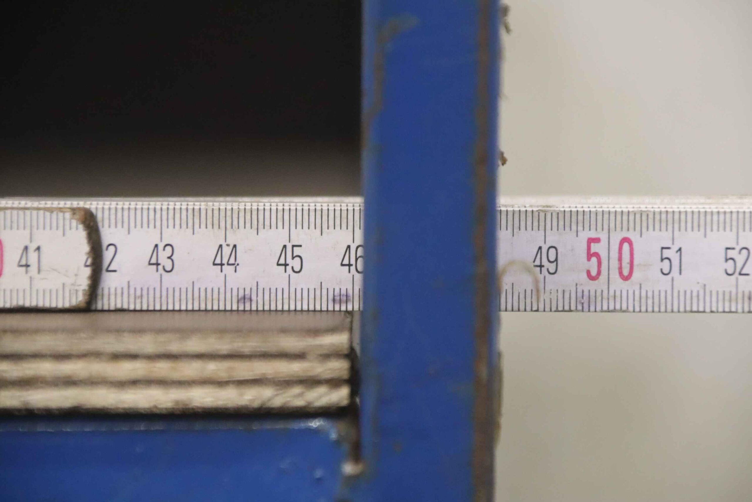 Etagenwagen von Edelstahl - 810/500/H1650 mm – Bild 5