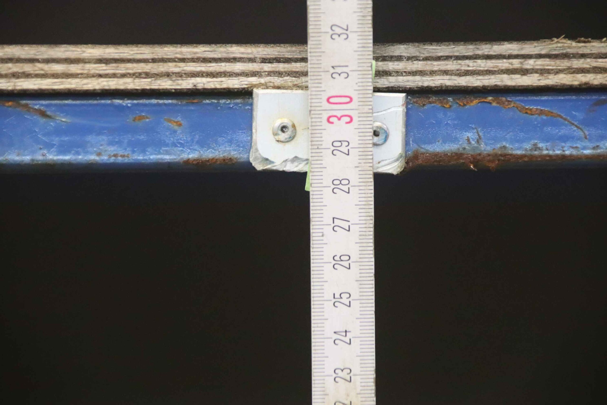 Etagenwagen von Edelstahl - 810/500/H1650 mm – Bild 7