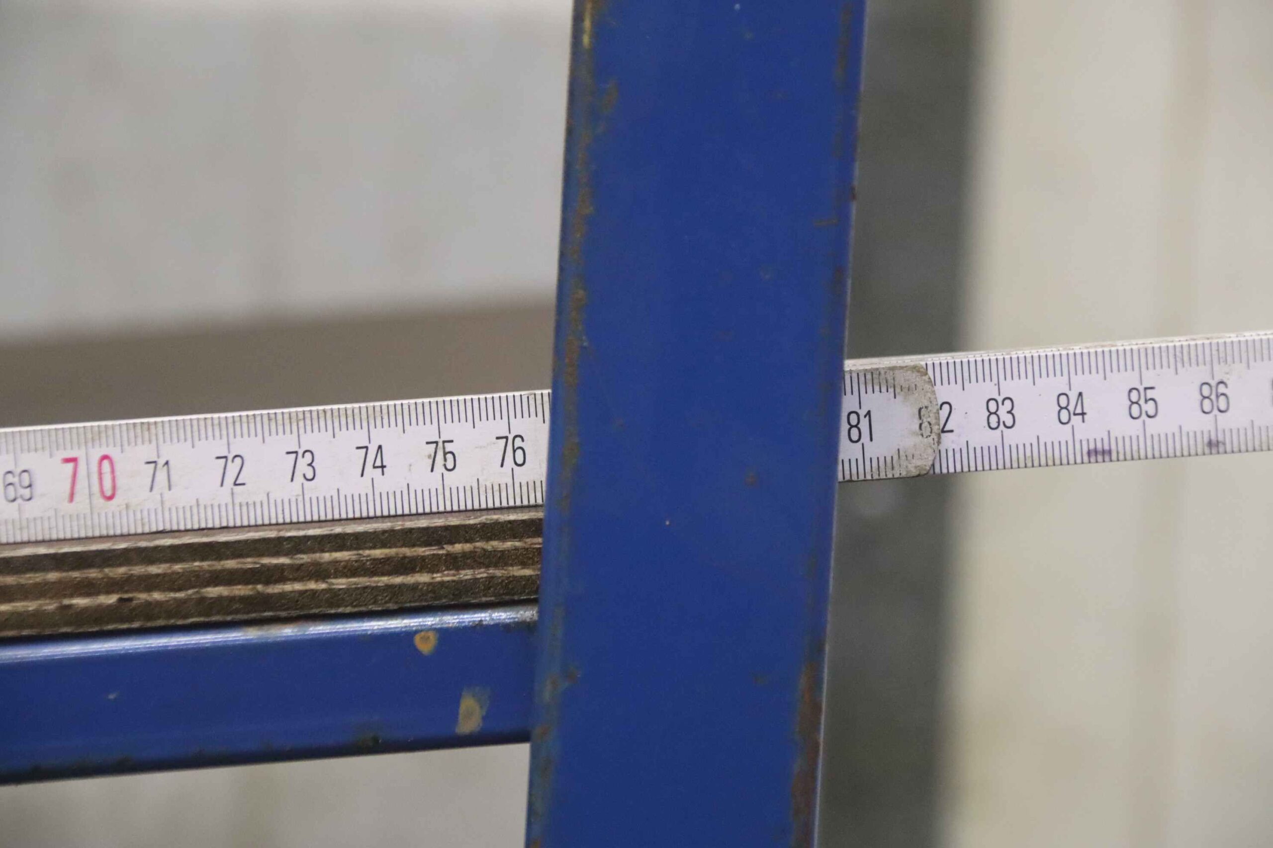 Etagenwagen von Edelstahl - 810/500/H1650 mm – Bild 10